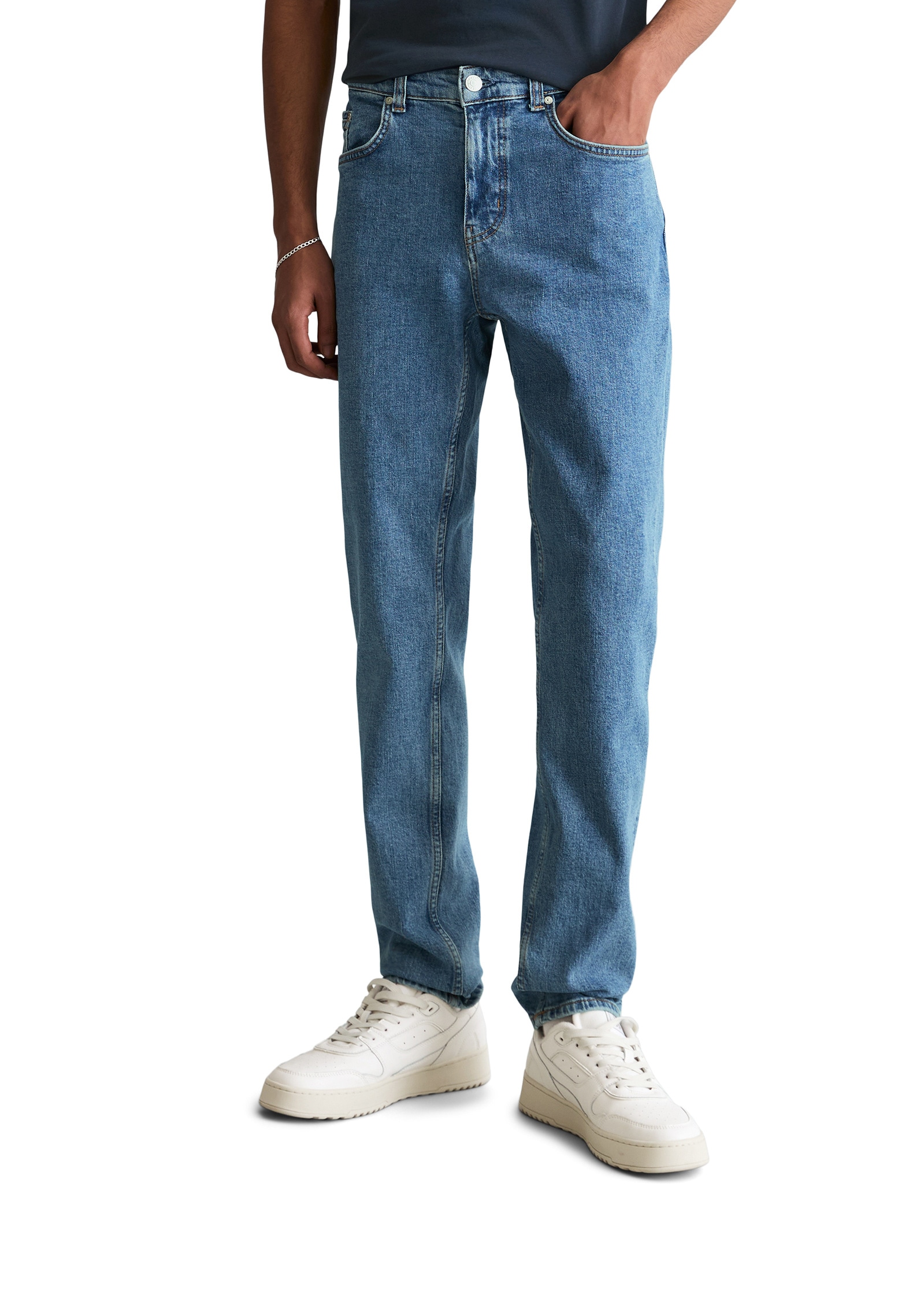 Marc OPolo DENIM Tapered-fit-Jeans "aus Bio-Baumwoll-Mix" günstig online kaufen