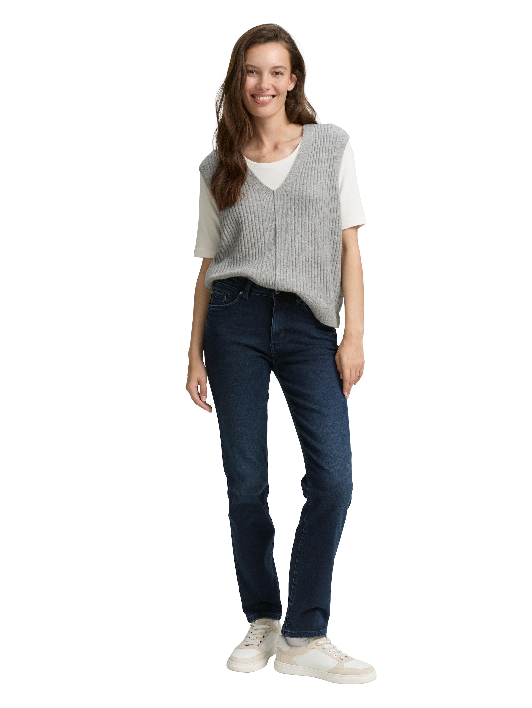 TOM TAILOR Straight-Jeans »Style ELVA«, mit Stretch