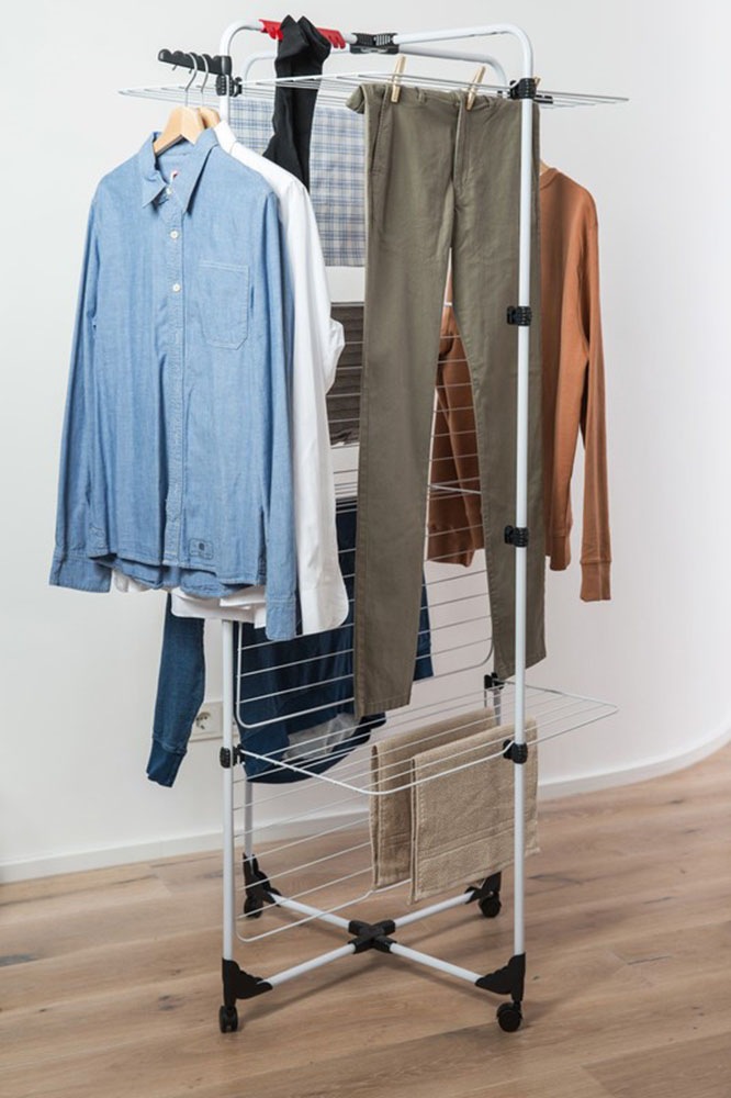 Vileda Wäscheständer "Vileda MIXER 4 Turmwäscheständer" 8 flexibel einklapp günstig online kaufen