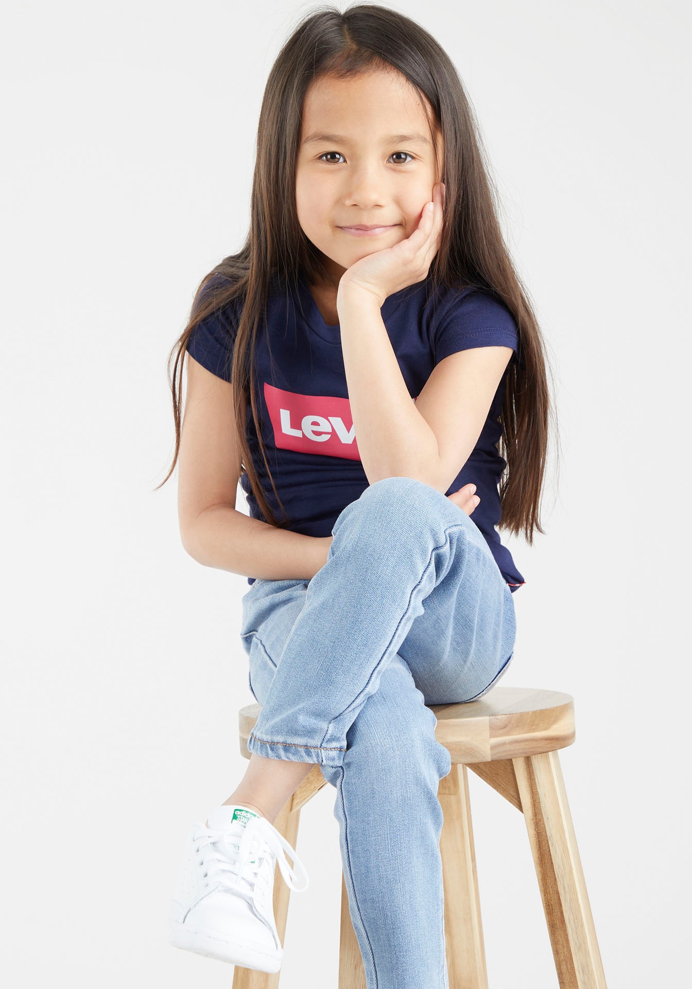 Thumbnail - Levis Kids T-Shirt "LVG BATWING TEE", for GIRLS