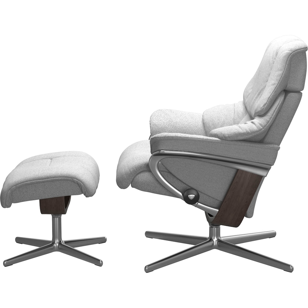 Stressless® Relaxsessel »Reno«, (Set, Relaxsessel mit Hocker)