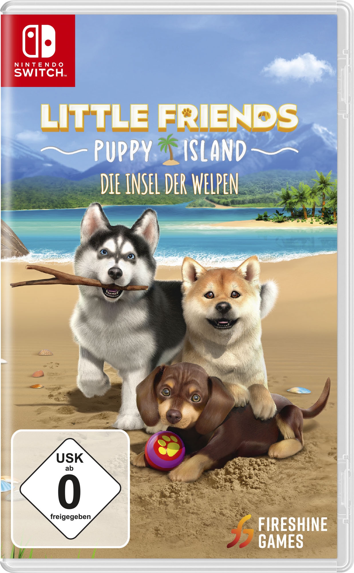 Fireshine Games Spielesoftware »Little Friends: Puppy Island - Die Insel der Welpen«, Nintendo Switch