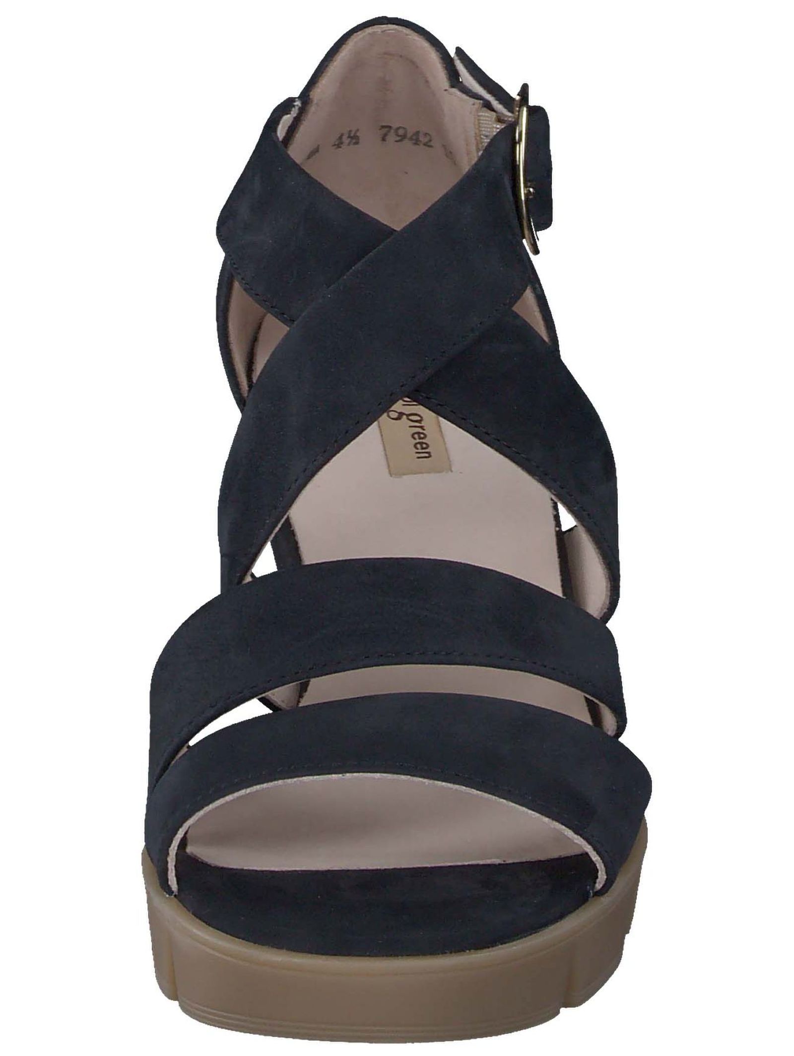 Thumbnail - Paul Green High-Heel-Sandalette "Paul Green Sandalen Nubukleder"