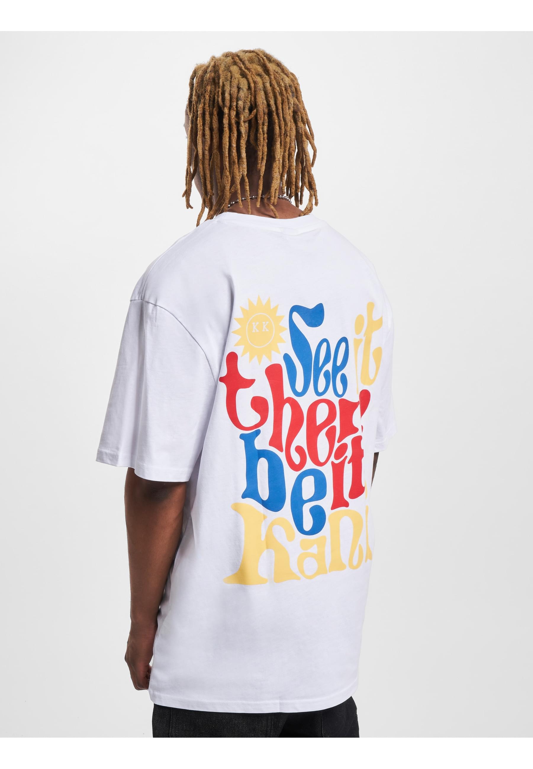 Karl Kani Kurzarmshirt »Karl Kani Herren KM232-032-2 KK Small Signature Print Tee«, (1 tlg.)