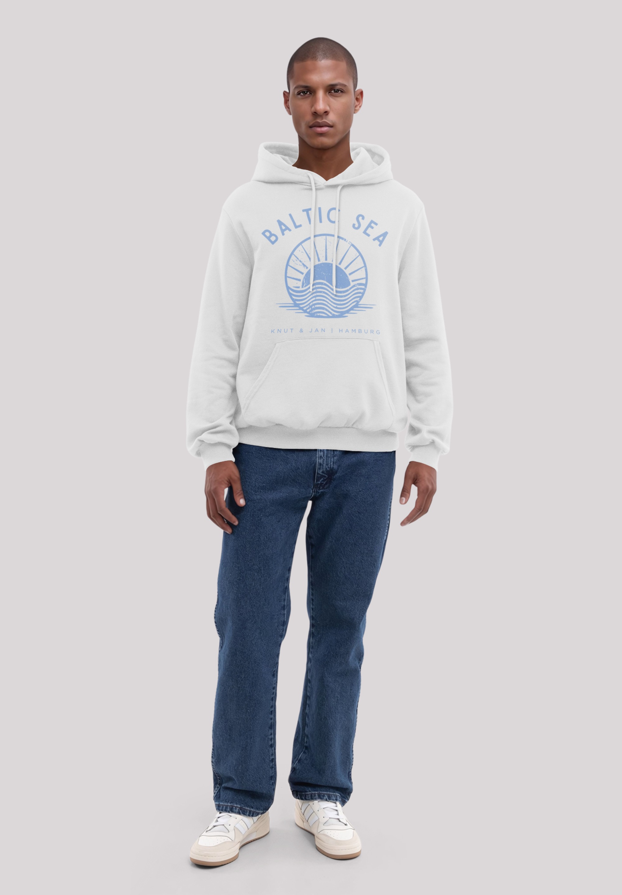 F4NT4STIC Kapuzenpullover »Baltic Sea Knut und Jan«, Osteee Kollektion, Urlaub, Ahoi Moin