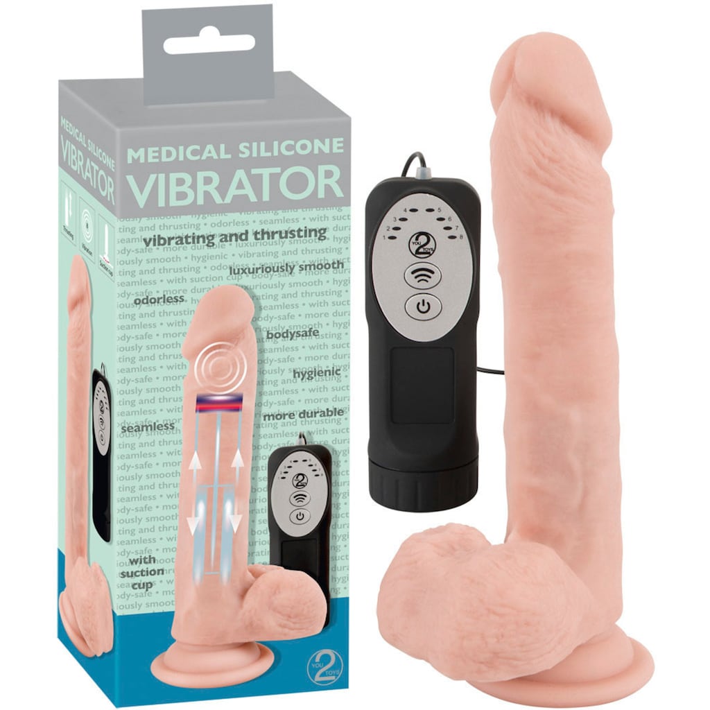 You2Toys Vibrator, stößt, rotiert & vibriert!