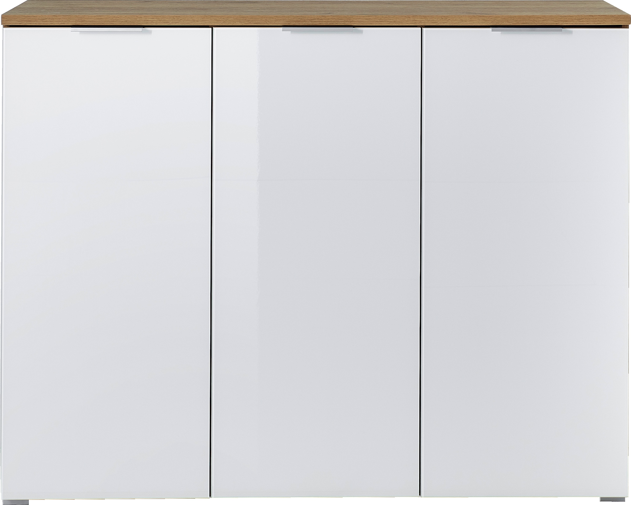 GERMANIA Schuhschrank »GW-Telde«, mit weißen Glas-Fronten