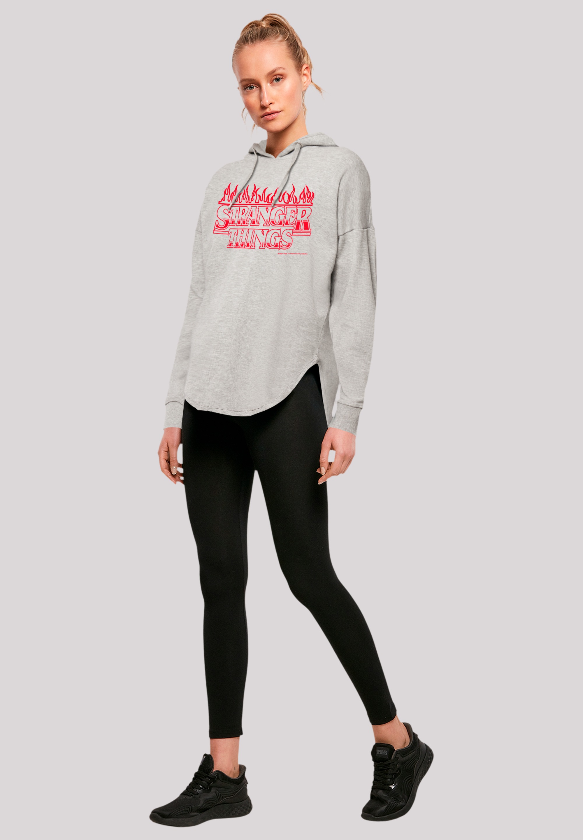 F4NT4STIC Kapuzenpullover »Stranger Things Flames Netflix TV Series«, Premium Qualität