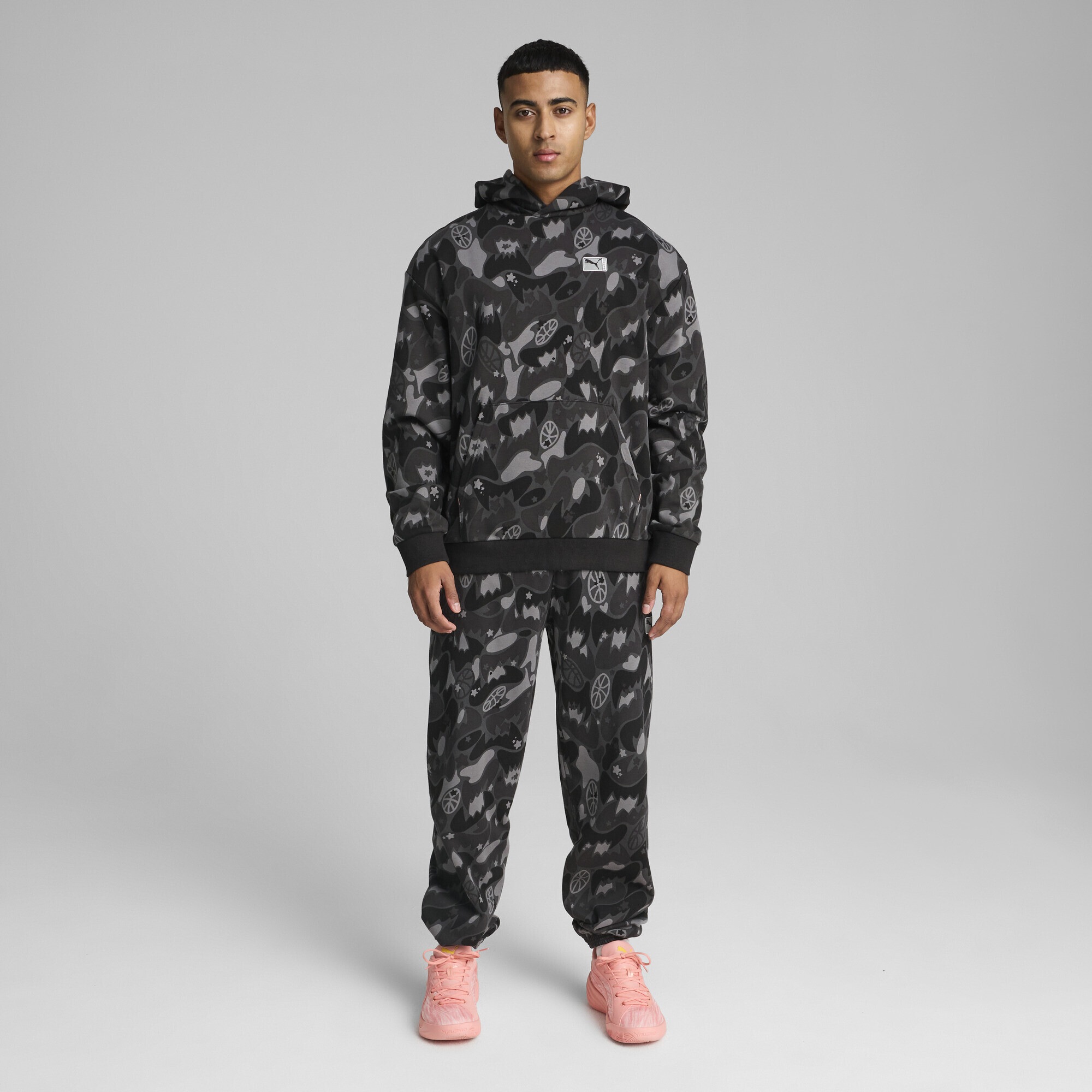 PUMA Hoodie "Dress Code Camo Basketballhoodie Herren" günstig online kaufen