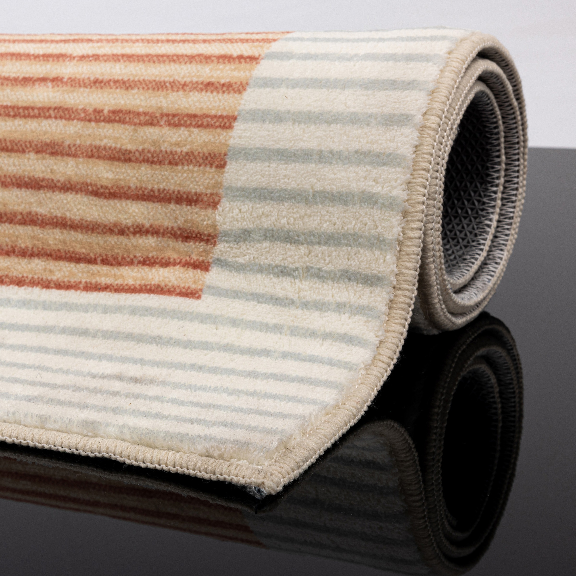 Gino Falcone Badematte »Ariella GF-144«, rutschhemmend beschichtet, fußbodenheizungsgeeignet, Badteppich, bedruckt, modernes Design, weich & kuschelig