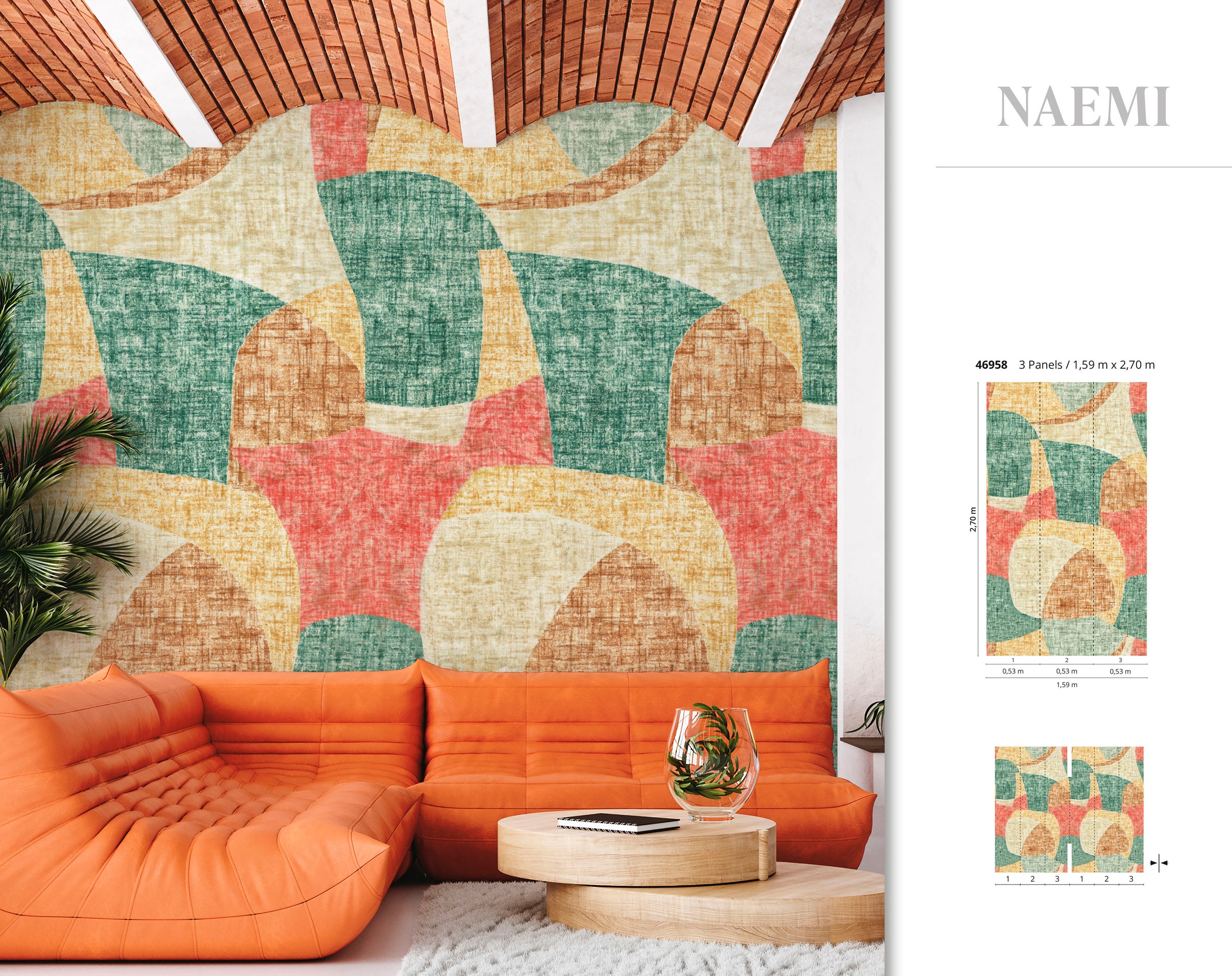 Marburg Fototapete »Naomi, glatt, matt«, gemustert, moderne Vliestapete für Wohnzimmer  Schlafzimmer Küche online kaufen | BAUR