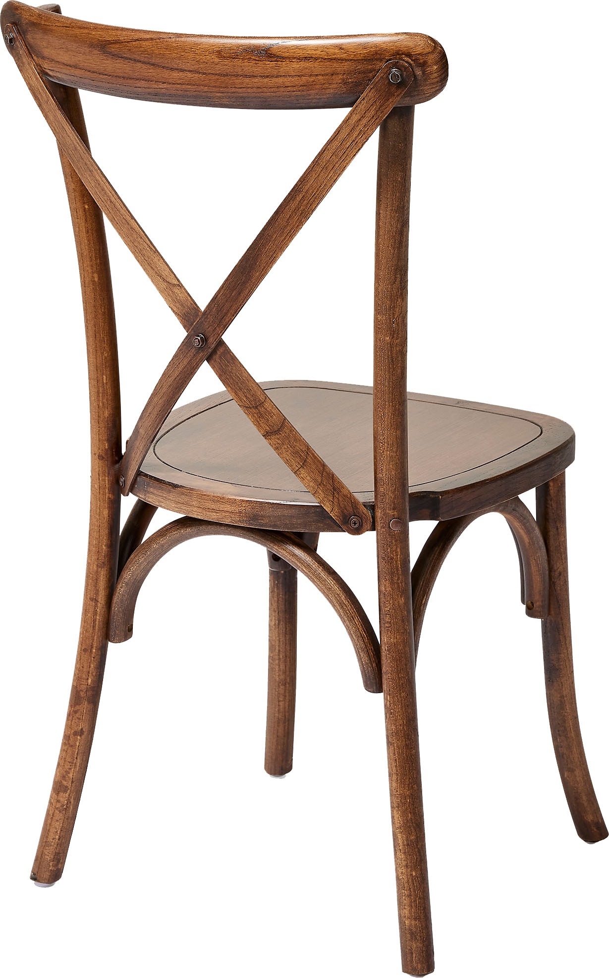 Thumbnail - Essentials Stapelstuhl "Crossback" () 1 Stk.aus Massivholz