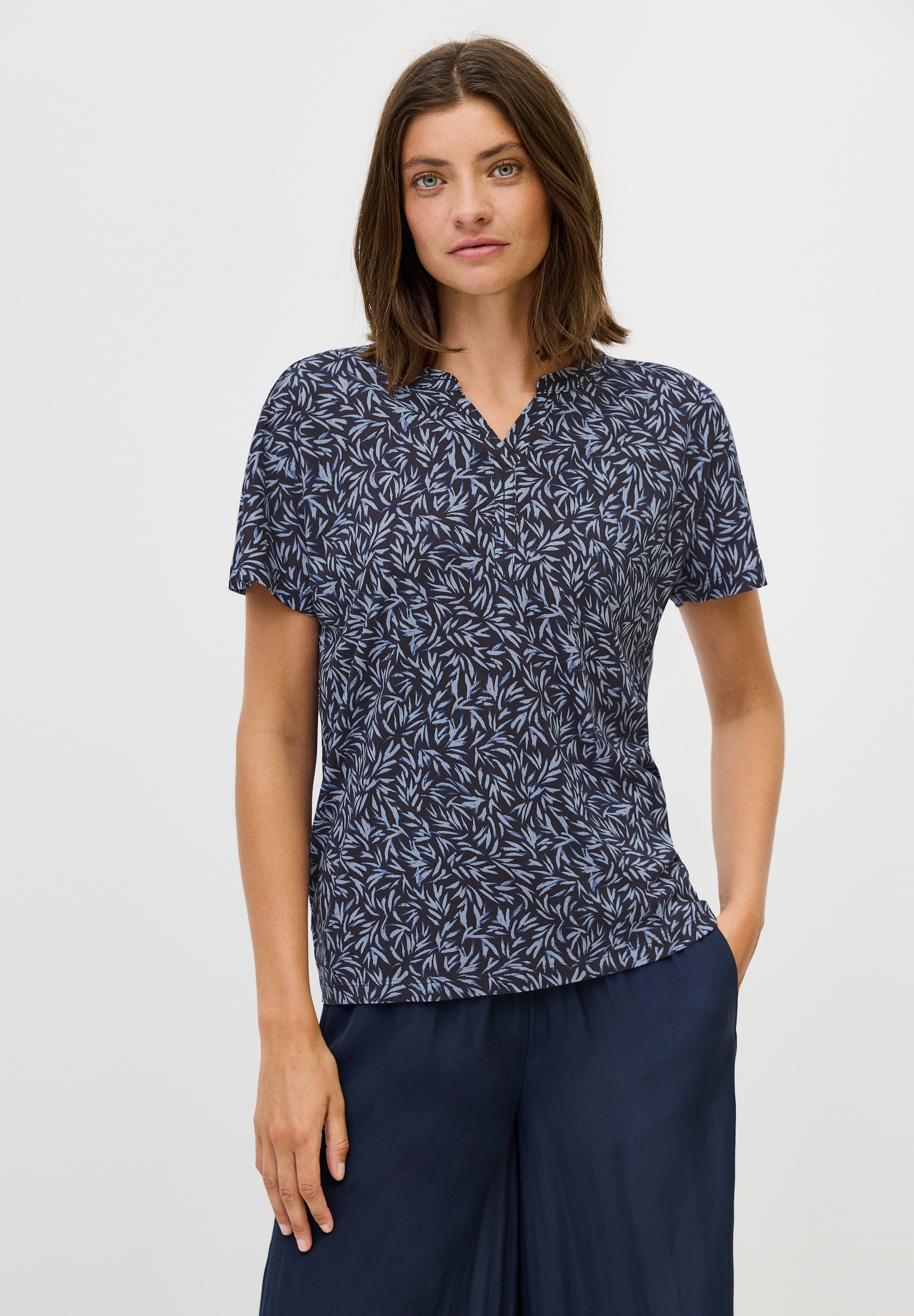 Cecil Print-Shirt, aus Baumwolle mit Stretchante günstig online kaufen