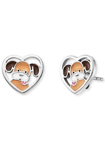 Herzengel Paar Ohrstecker »Herz mit Hund, HEE-DOG-HEART« kaufen