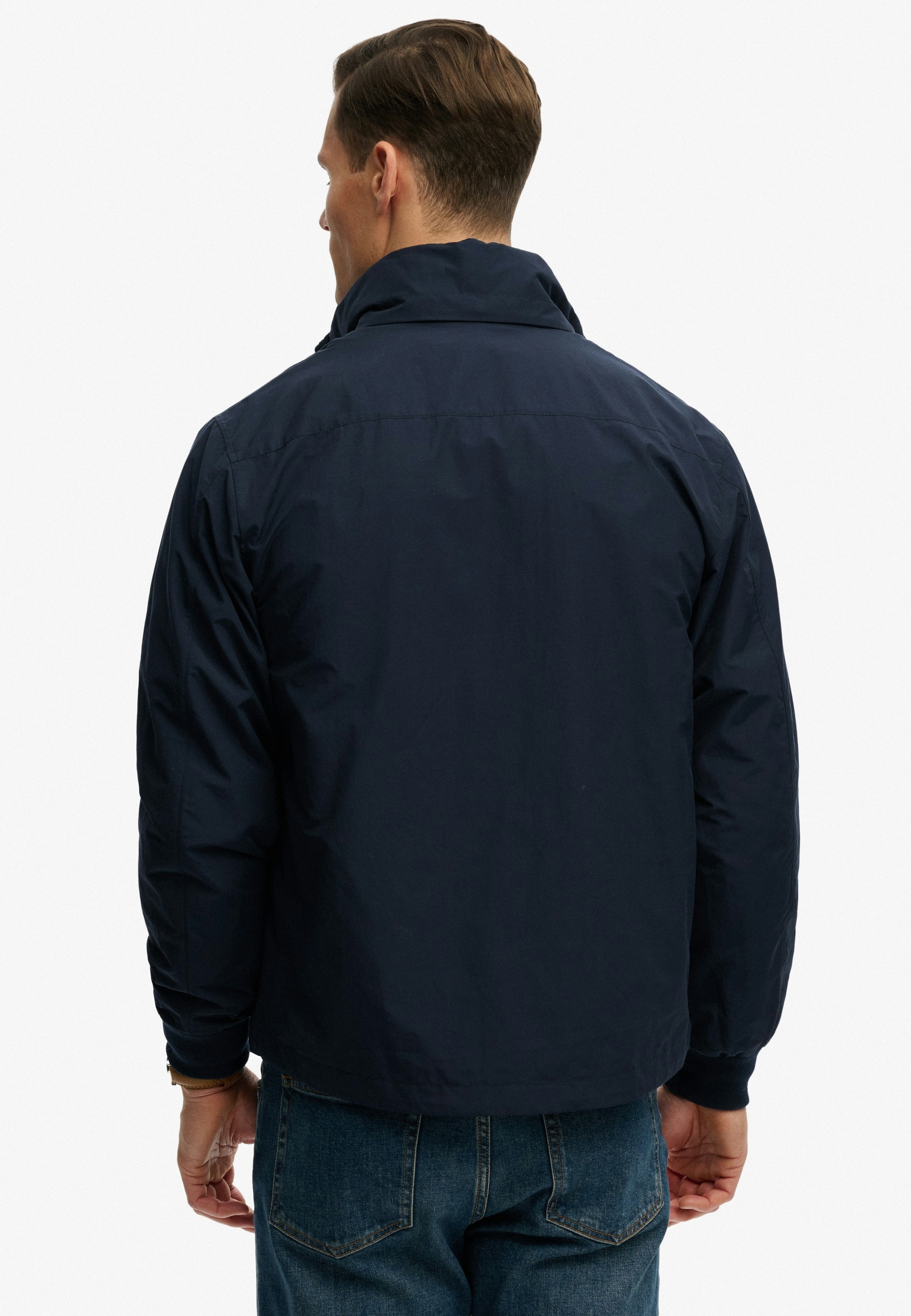 Superdry Parka »SPORTS JACKET« mit Markenlabel, aus Polyester und Kunstfaser, Relaxed Fit