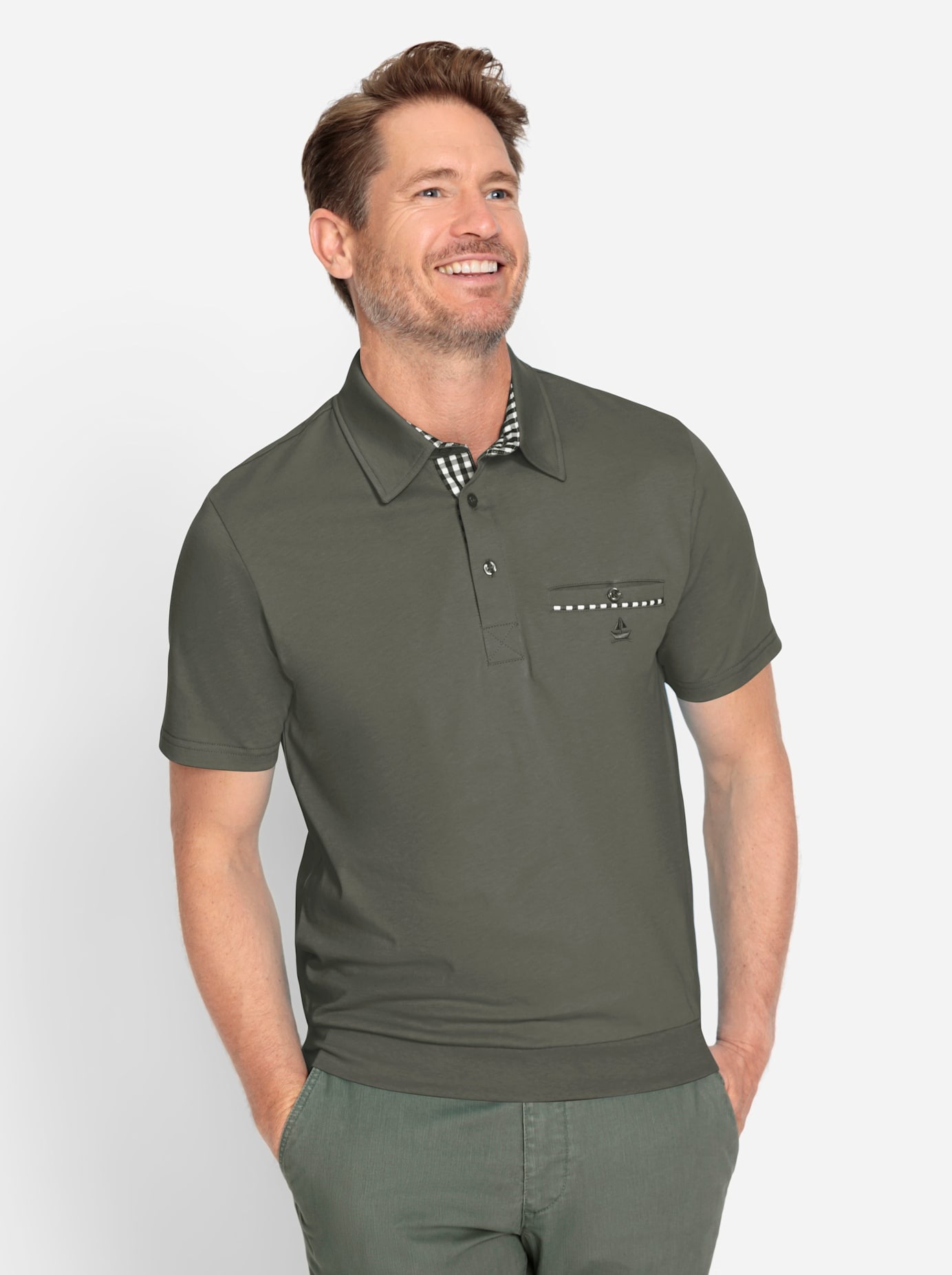 Marco Donati Poloshirt "Kurzarm-Shirt" 1 Stk. günstig online kaufen