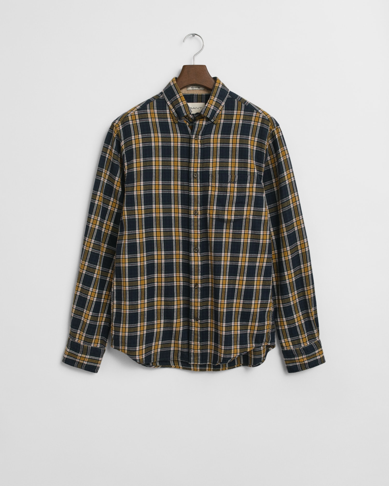 Gant Karohemd "REG WINDBLOWN FLANNEL CHECK SHIRT", Mit Rundhalsausschnitt günstig online kaufen