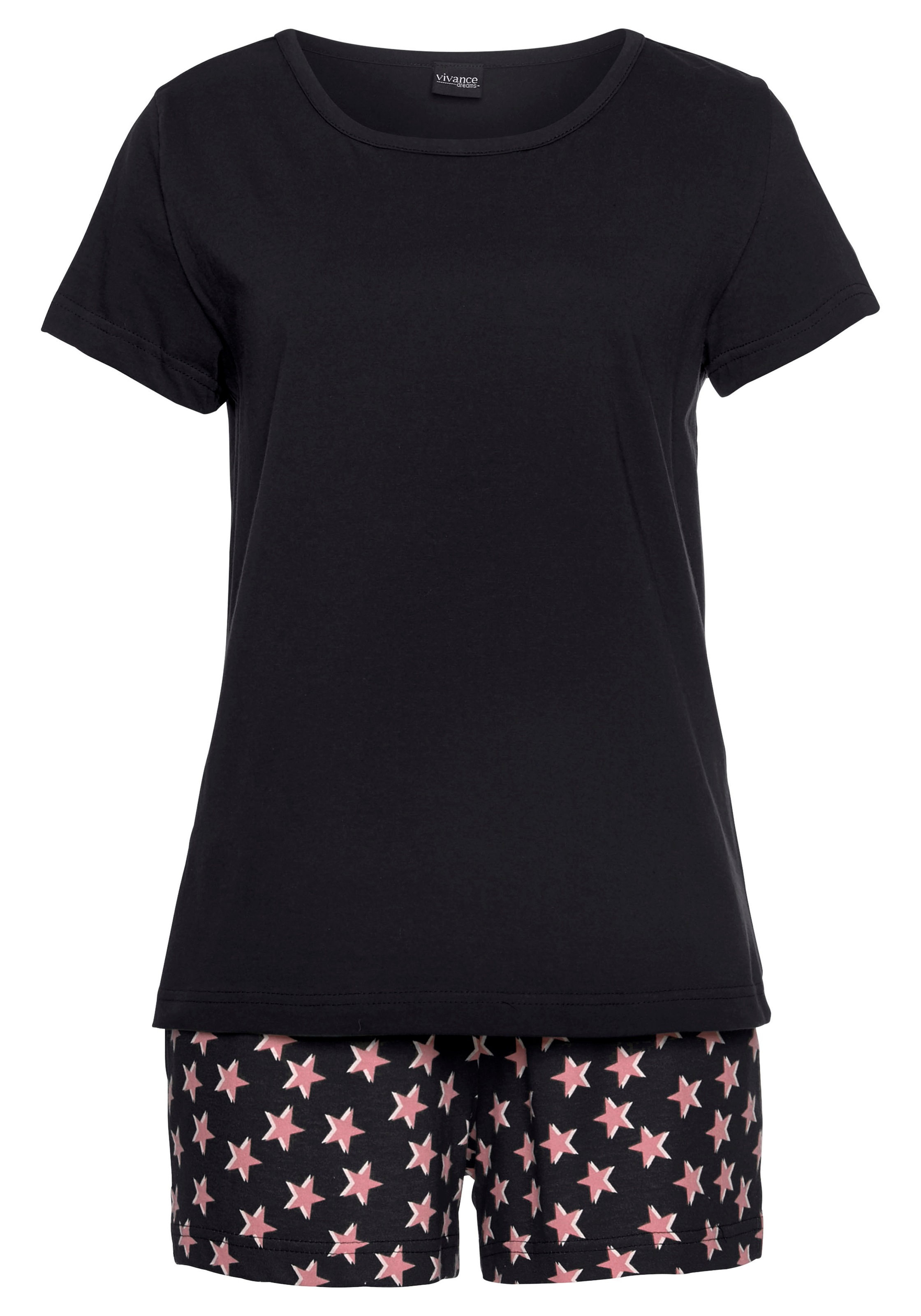 Thumbnail - Vivance Dreams Shorty 2 Stück, 4 tlg. mit Sternedruck