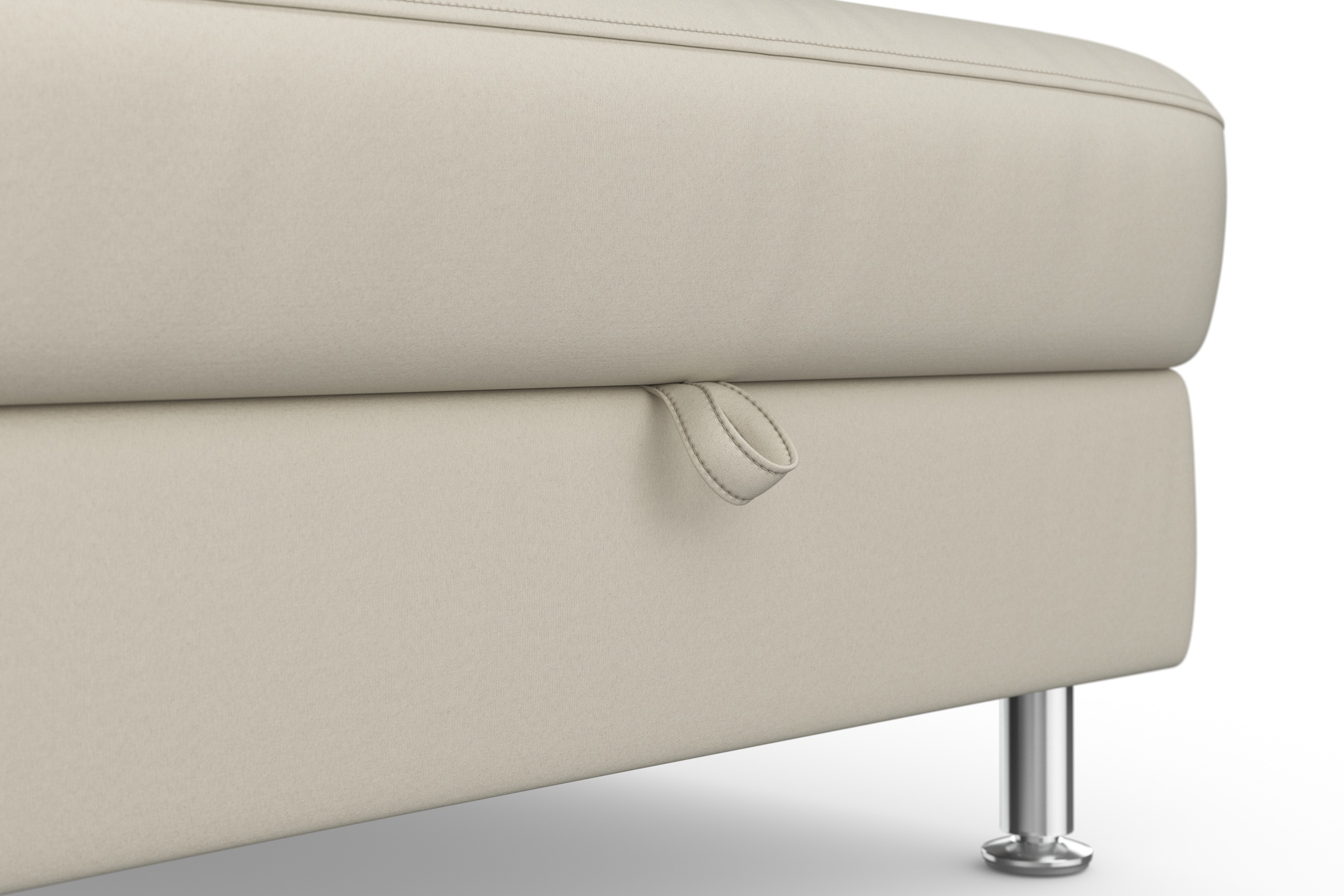 sit&more Ecksofa »Freetown L-Form«, inklusive Kopfteilverstellung und komfortablem Federkern