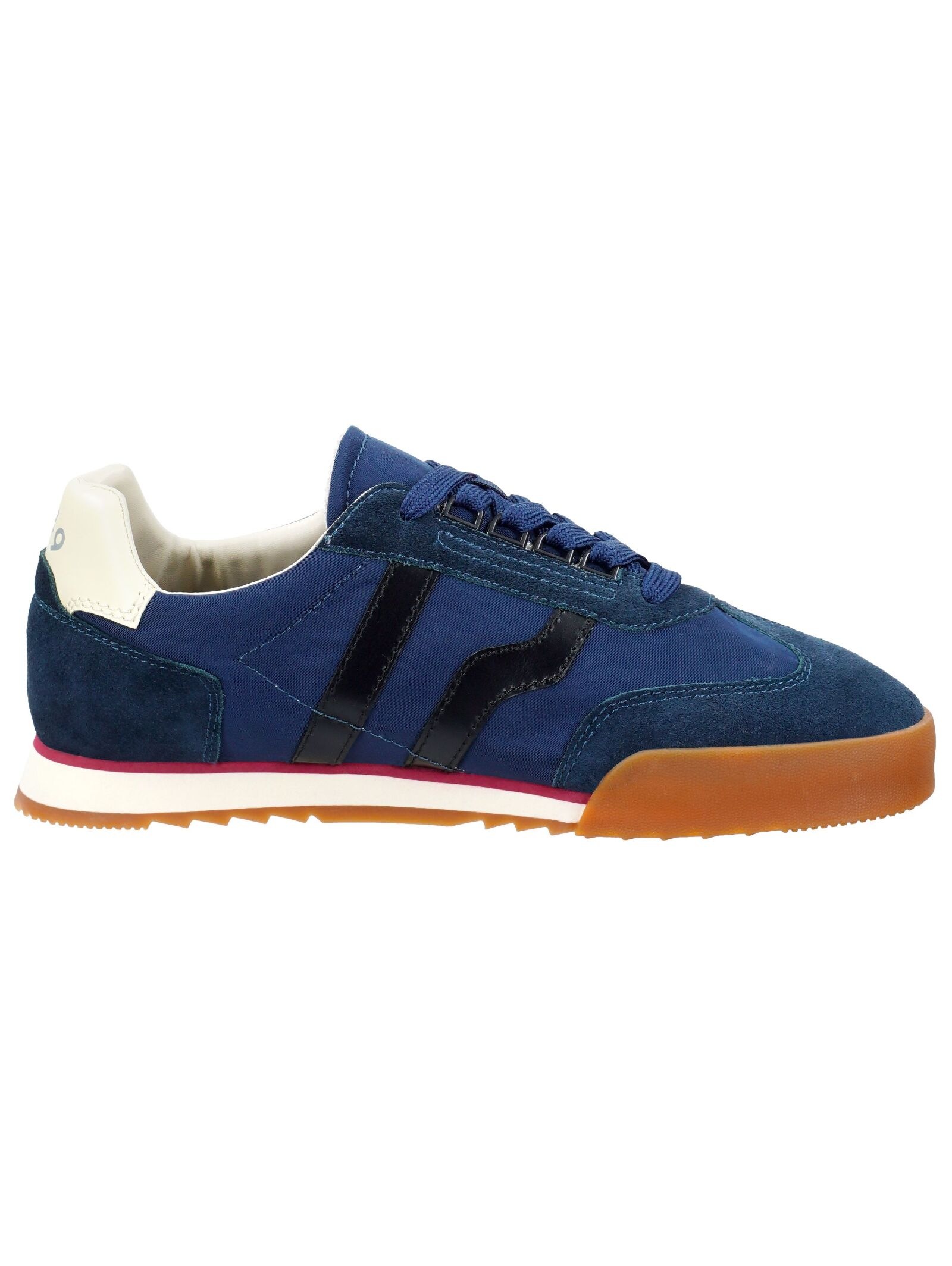 Sneaker GANT "Gant Sneaker Veloursleder/Textil", Herren, Gr. 44, blau (marine), Textil, Veloursleder, Schuhe Sneaker 3