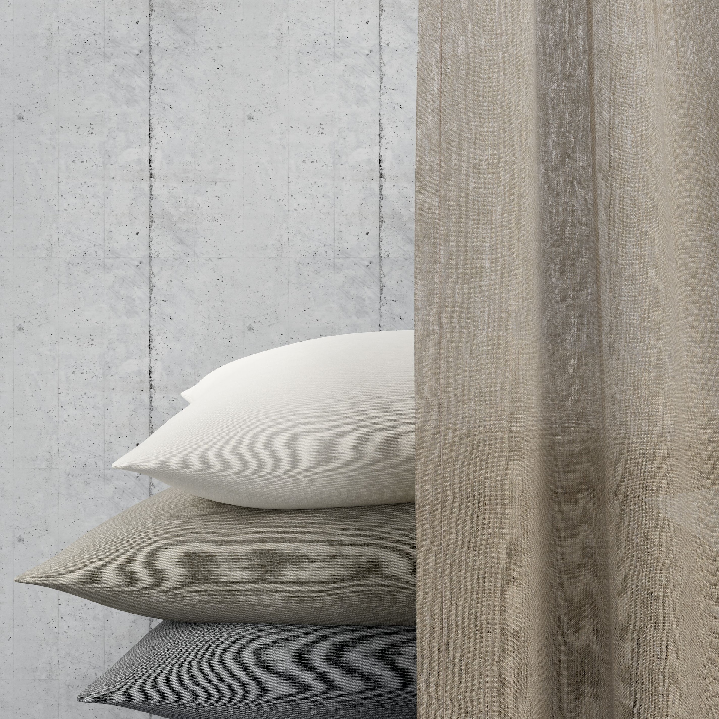 Neutex for you! Vorhang »LUCIA« Multifunktionsband 1 Stk. tlg. Criss-cross Optik mit Effektgarn