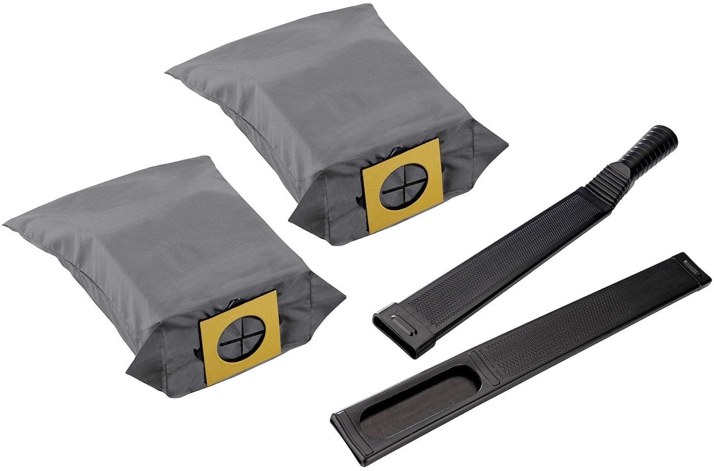 Maximex Staubsaugerdüsen-Set »Staubsauger-Schwert und Staubsaugerbeutel«, (Set, 4 tlg.), für herkömmliche Staubsauger, Beutel dauerhaft verwendbar und waschbar