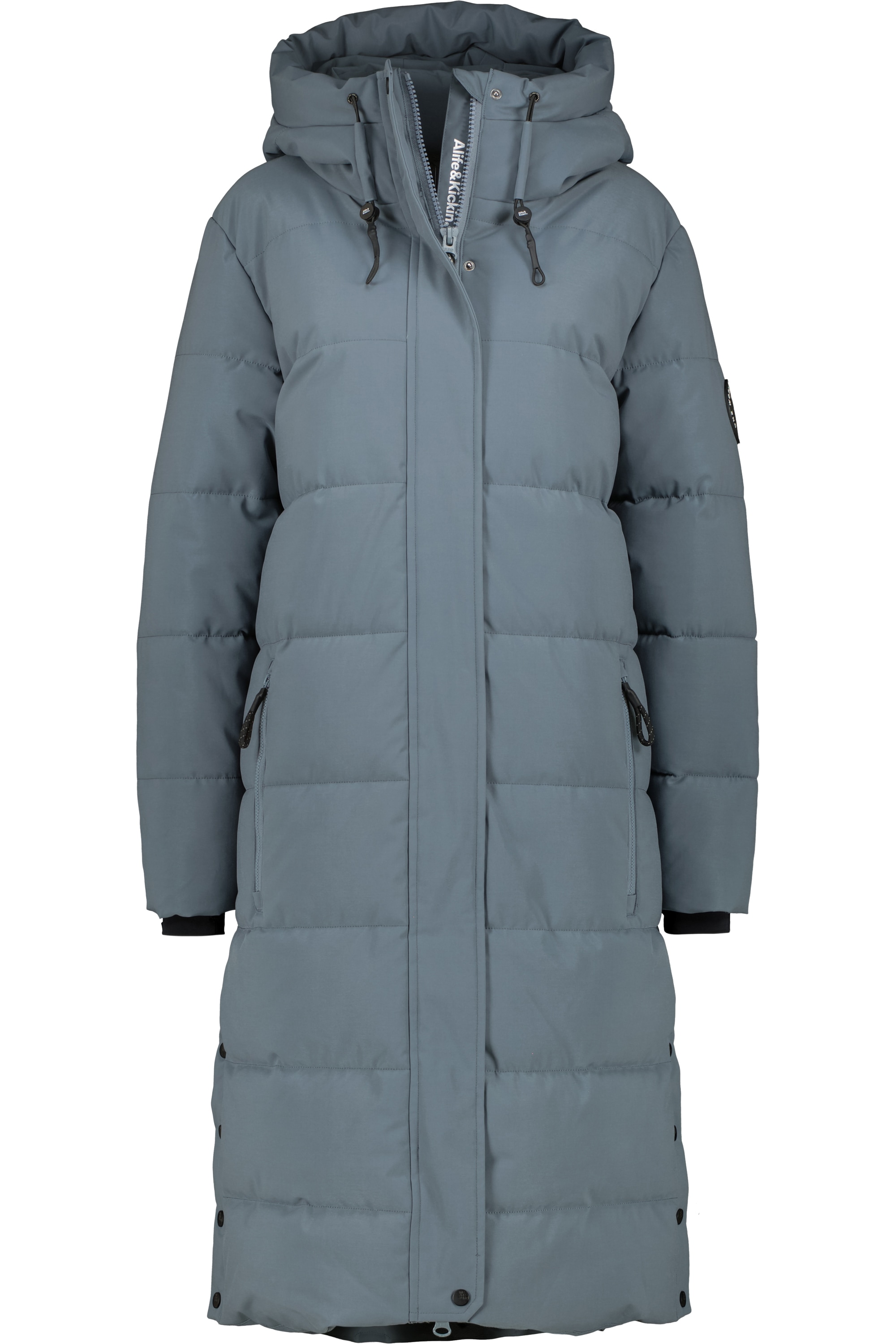 Alife & Kickin Steppjacke "Damen KatiaAK A" mit Kapuze Langer Wintermantel günstig online kaufen