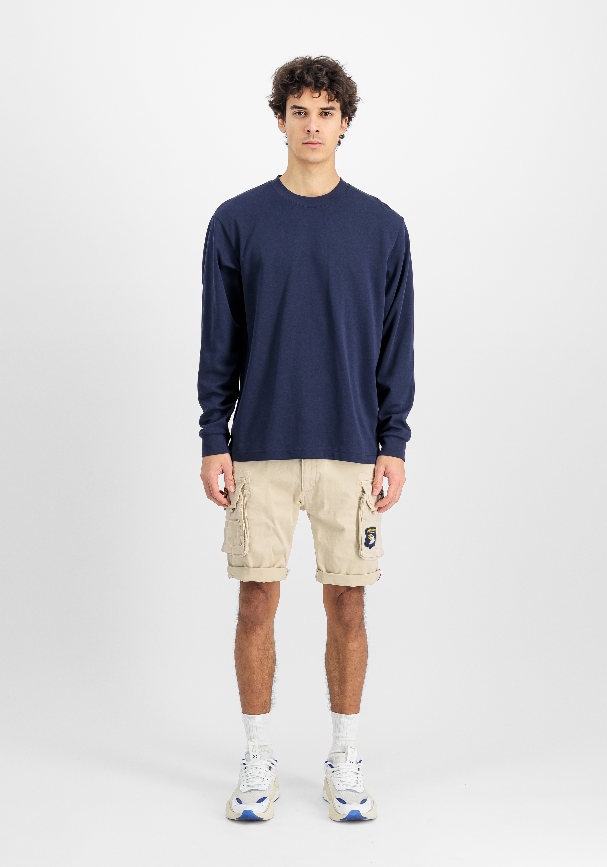 Alpha Industries Shorts »Crew Short Patch kurze Hose«