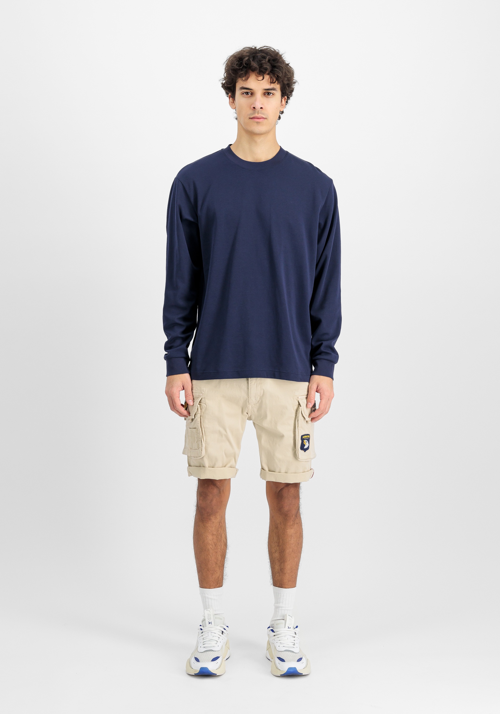 Alpha Industries Shorts "Alpha Industries Men - Shorts Crew Short Patch" günstig online kaufen