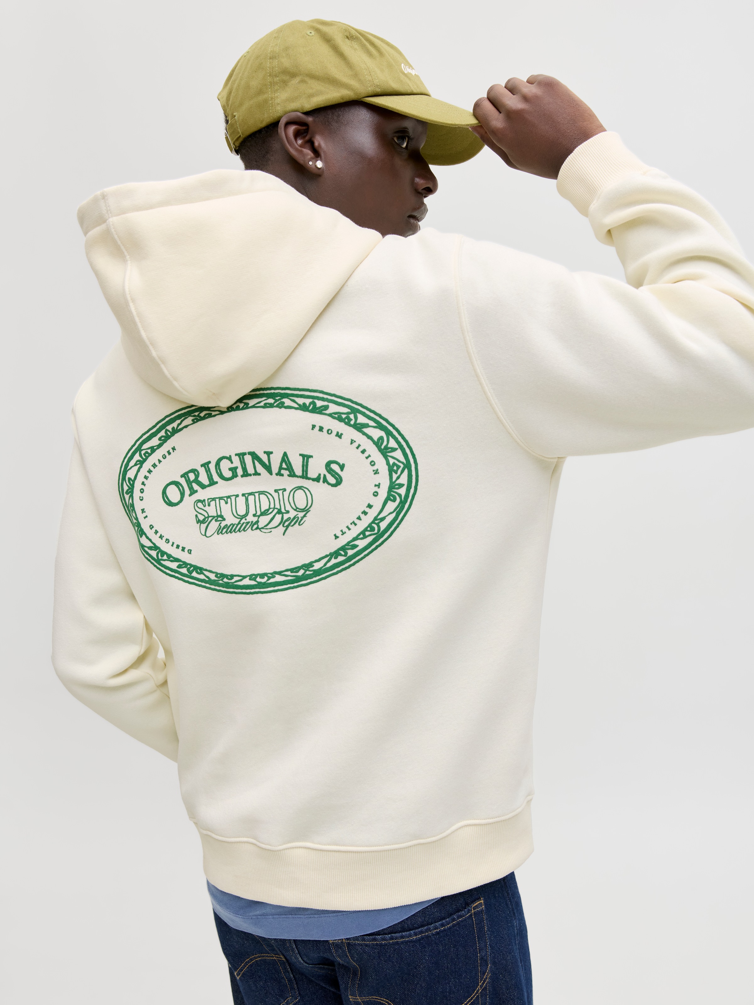 Jack & Jones Kapuzensweatshirt "JORGREENE BRANDING SWEAT HOOD CH" günstig online kaufen