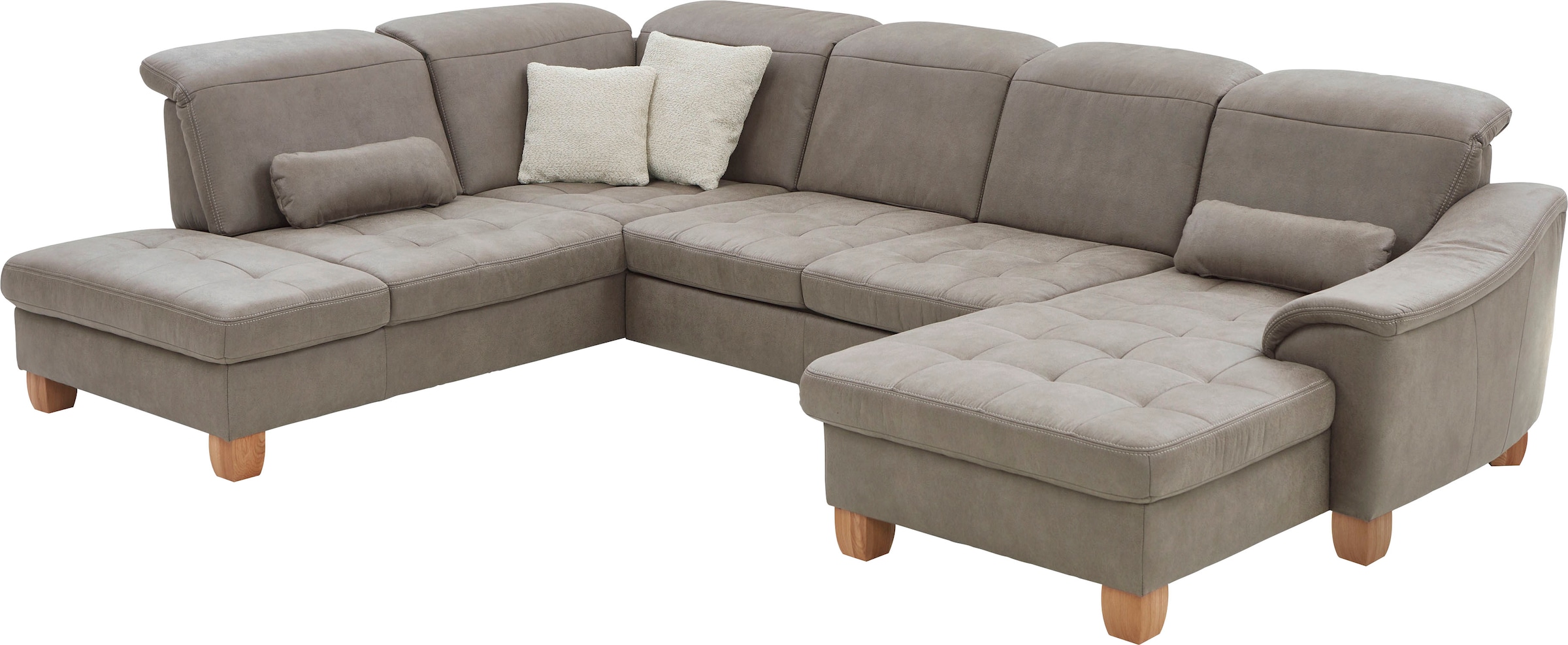 Die PlanBar Wohnlandschaft »PP-LA23145« inkl. Kopfpolsterverstellung, Federkernpolsterung