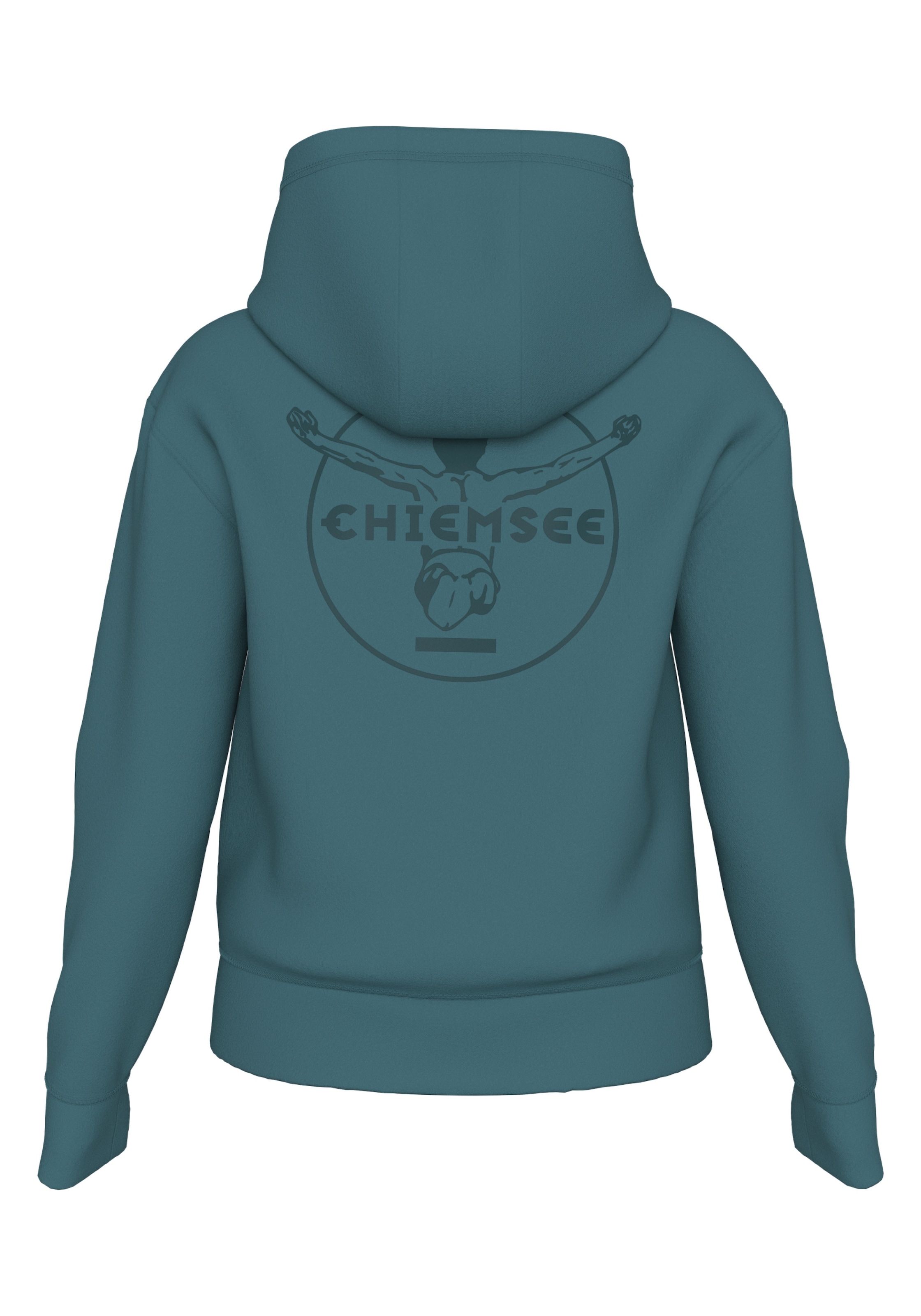 Chiemsee Kapuzensweatshirt , - mit gro&szlig;em, tonalen Logo Rubber Print<br/>
