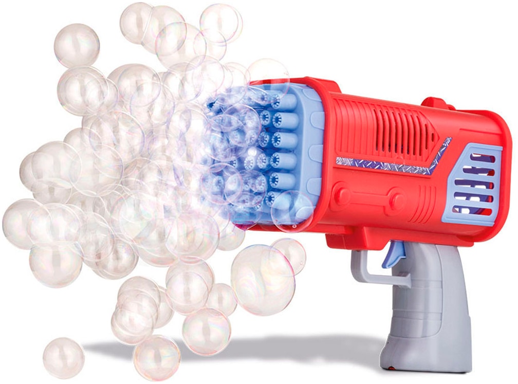 PUSTEFIX Seifenblasen Kanone »Bubble Bazooka«, mit LED-Licht