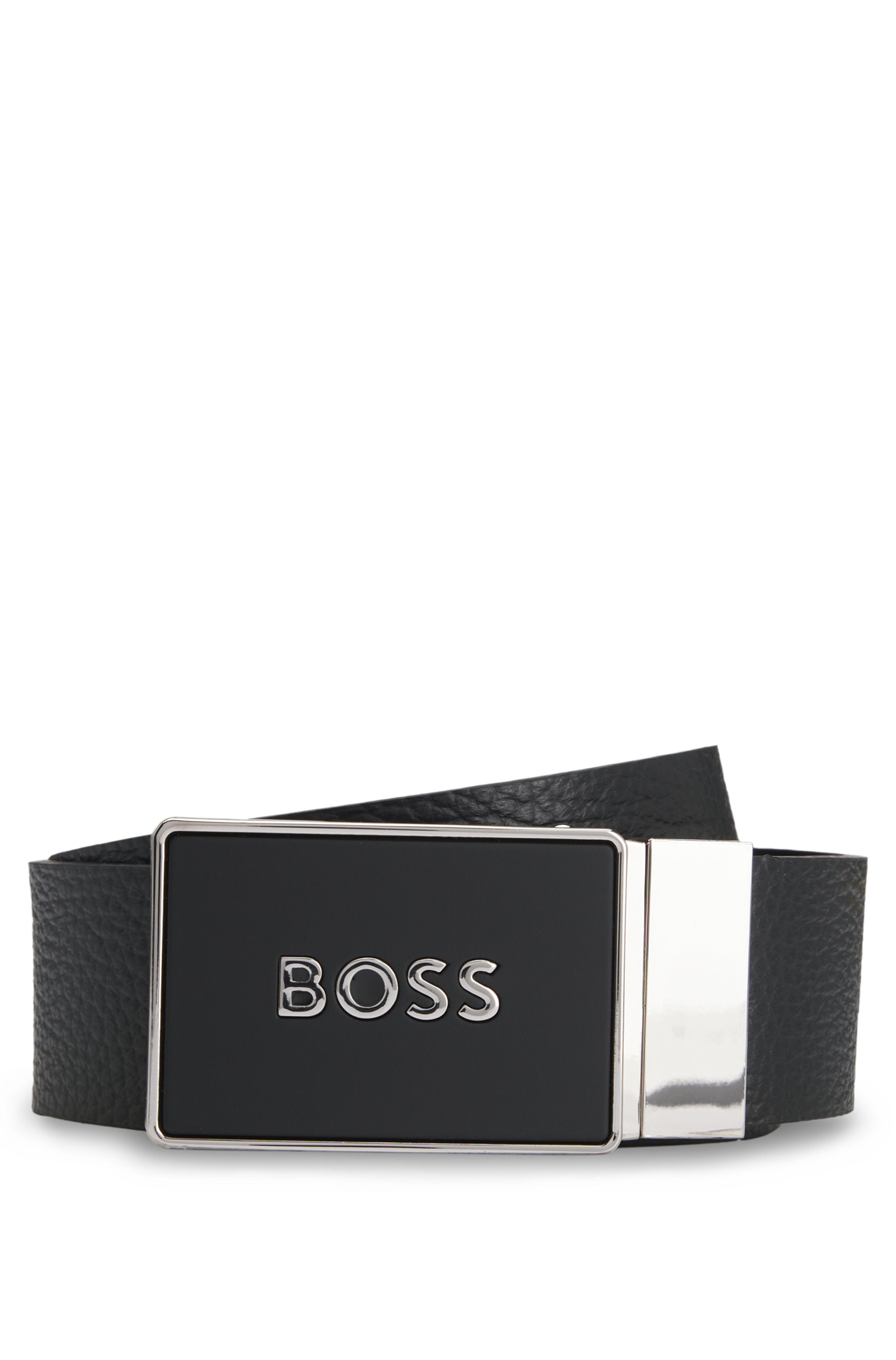 BOSS Ledergürtel "BOSS Icon-M Sr35 grp", mit Markenlabel günstig online kaufen