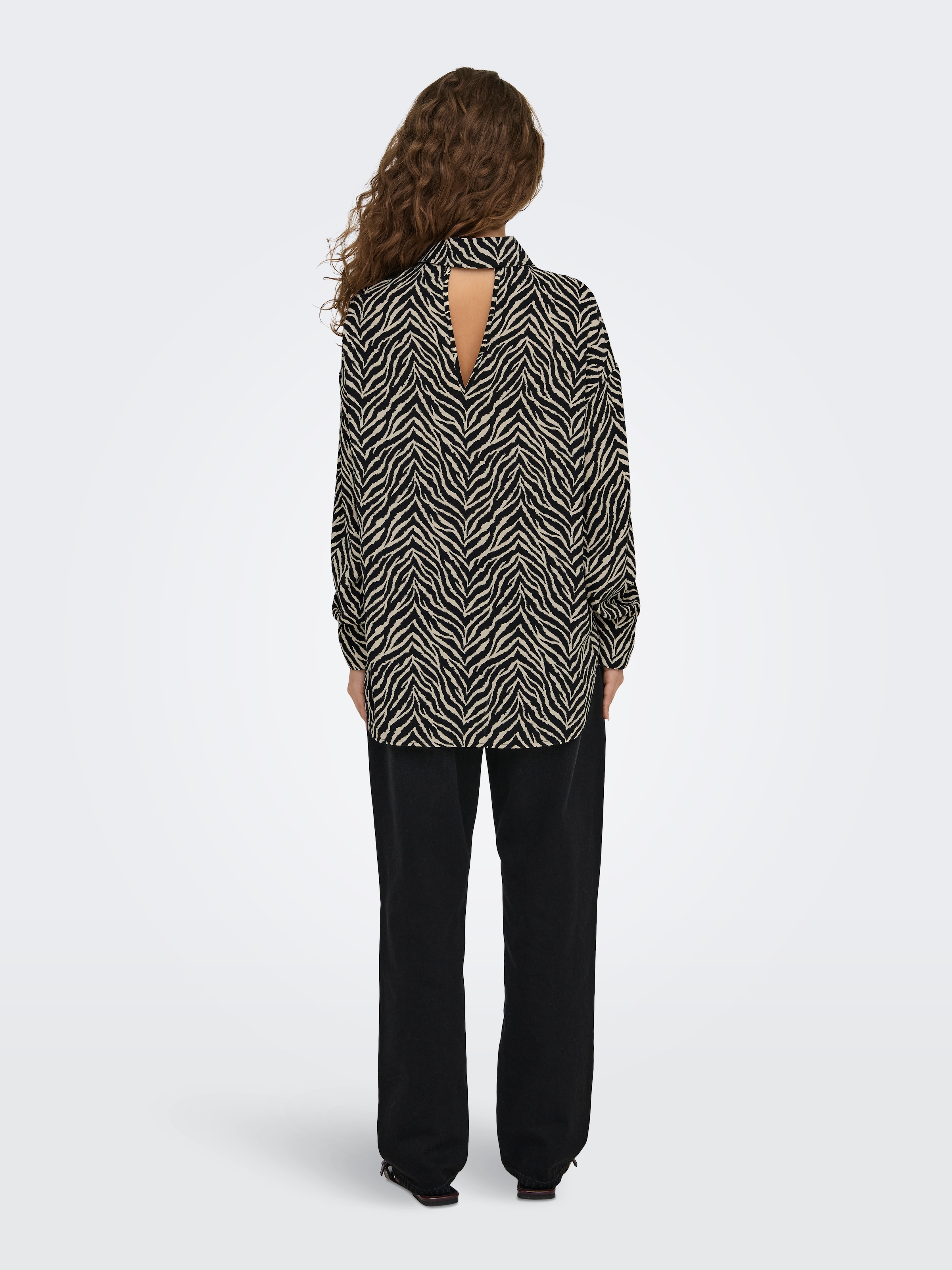 ONLY Hemdbluse »ONLKATTY LIFE L/S LOOSE SHIRT PTM«