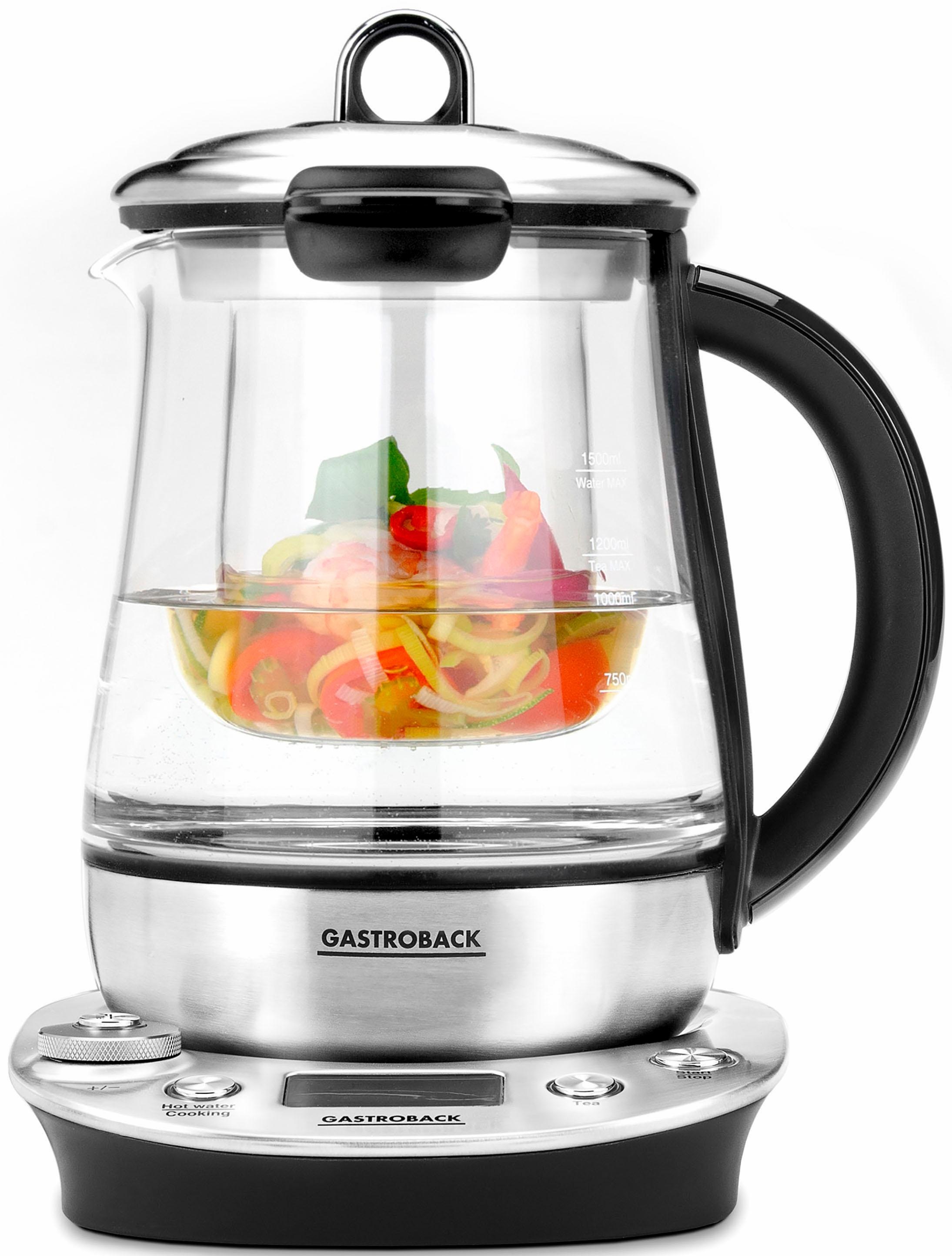 Gastroback Wasserkocher »Tea & More Advanced 42438«, 1,5 l, 1400 W