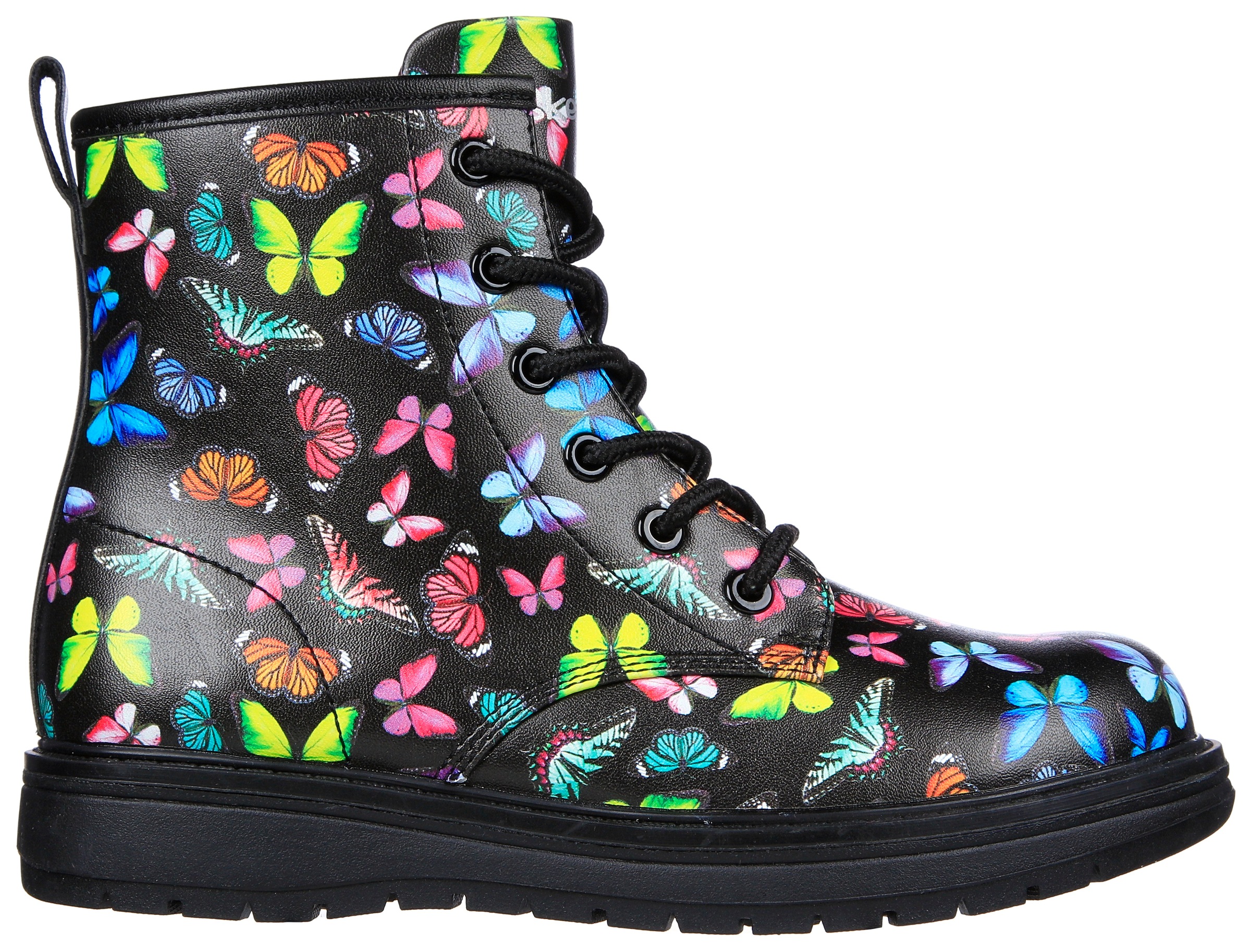 Skechers Kids Schnürboots »LACE UP BOOT« mit Schmetterlingsprint EN9086