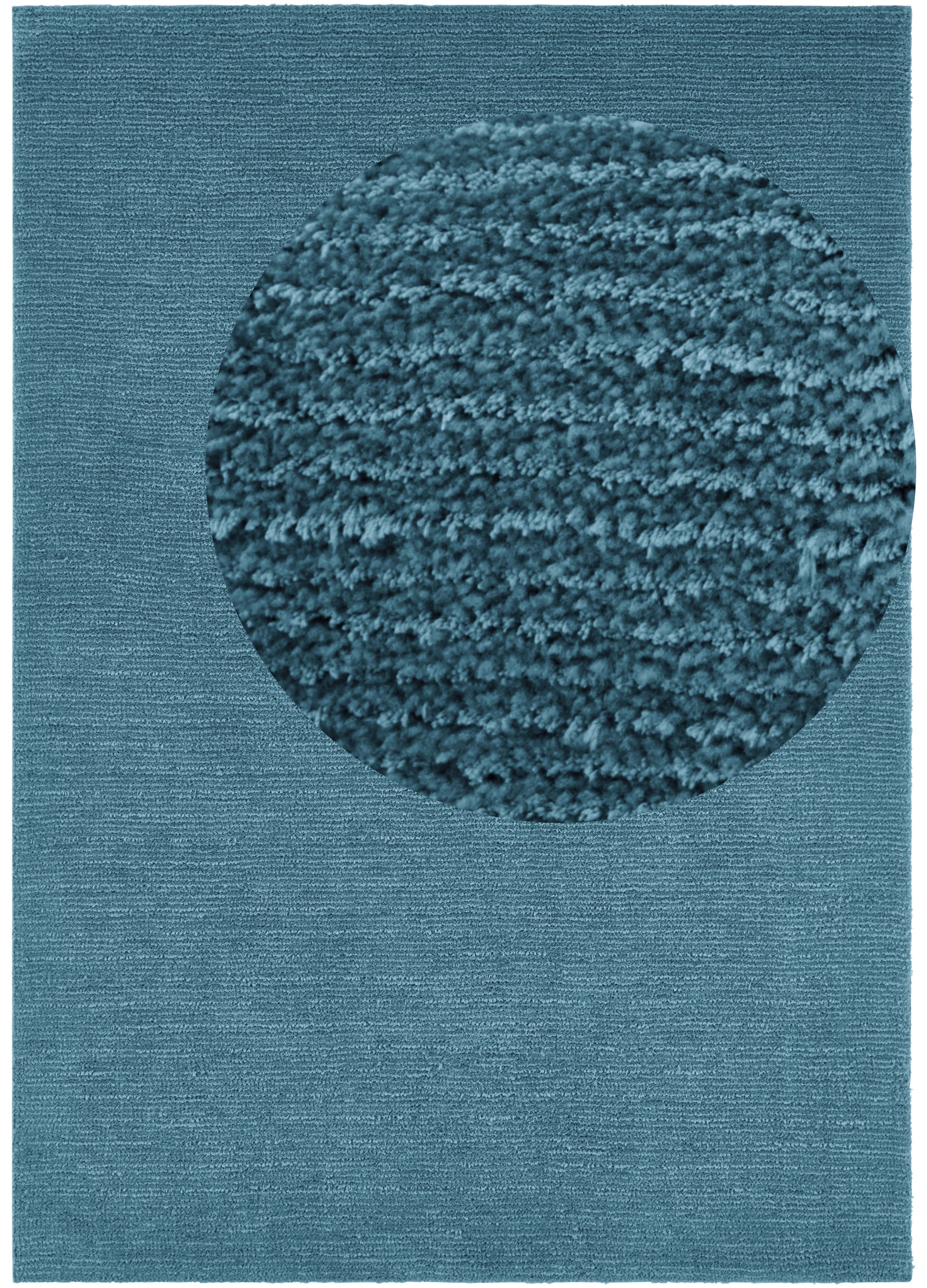 HANSE Home Teppich »Supersoft«, rechteckig, 10 mm Höhe, Kurzflor, Läufer Modern, Einfarbig, Wohnzimmer, Schlafzimmer