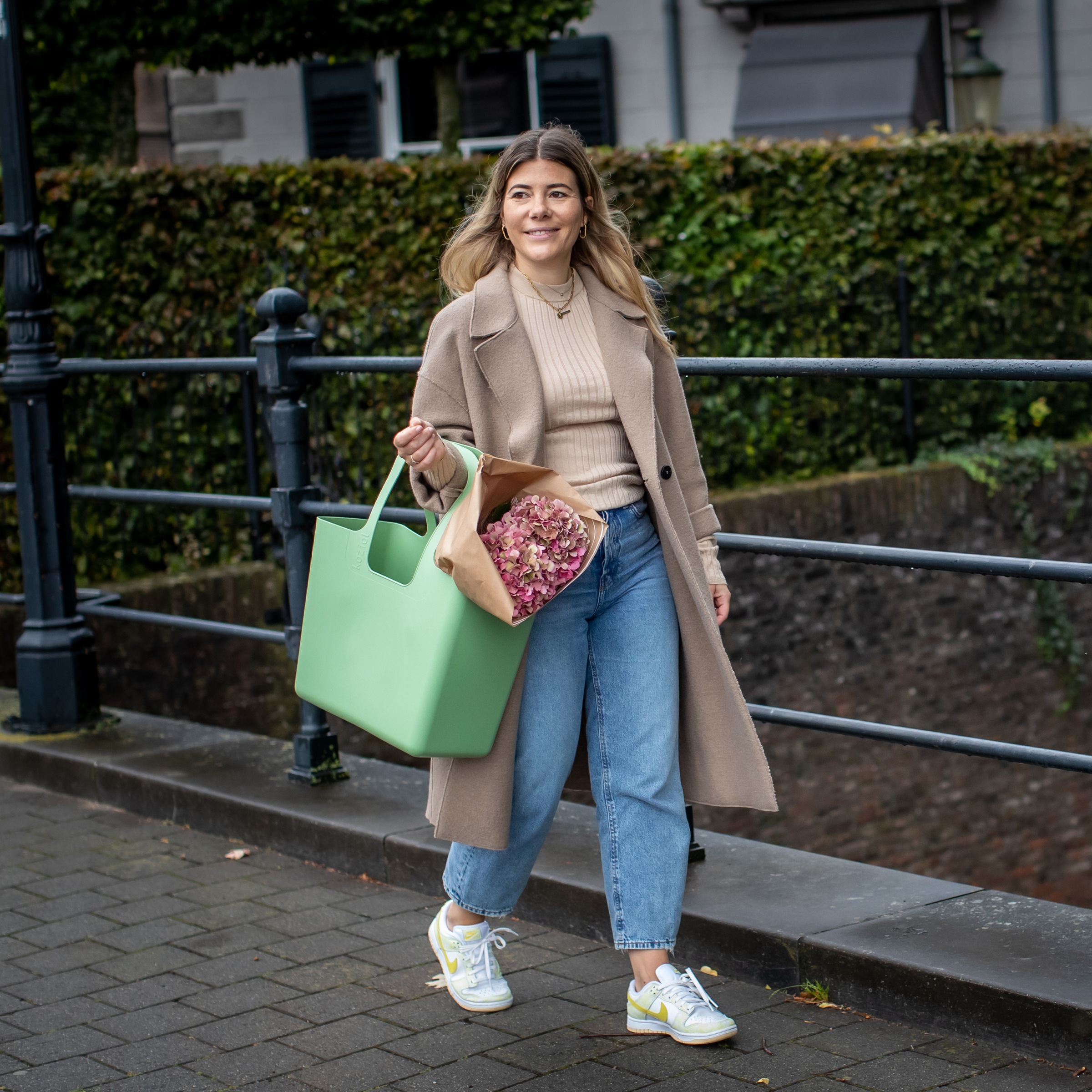 KOZIOL Henkeltasche »XL«, (1 tlg.), 100%recycelbar,100%made in Germany,CO² neutrale Produktion,melaminfrei