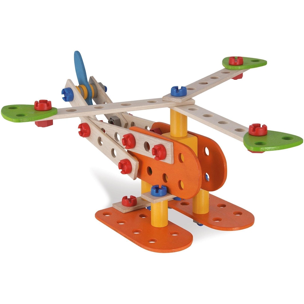 Eichhorn Konstruktionsspielsteine »Constructor Flugzeug«, (90 St.)