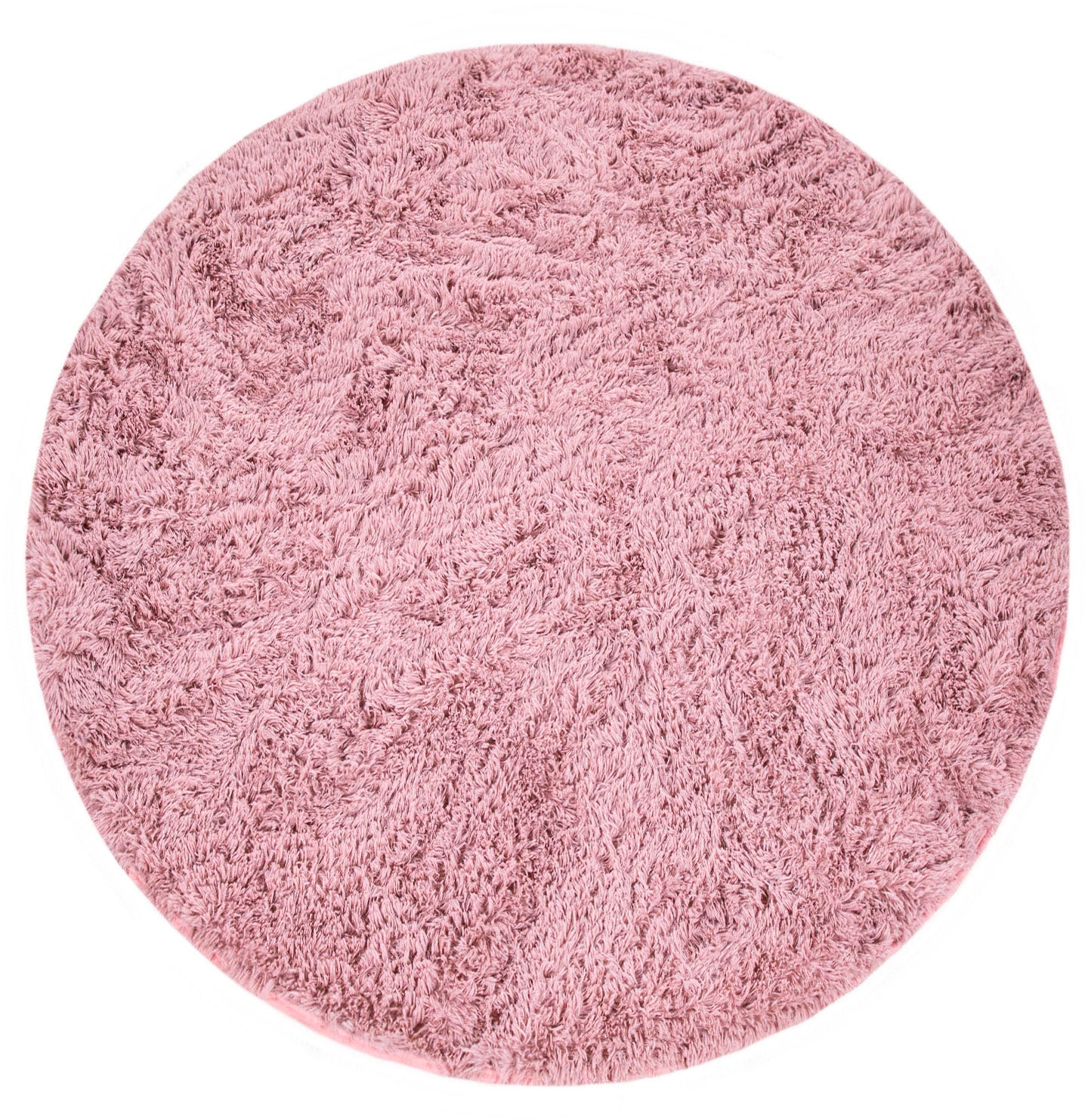 Paco Home Hochflor-Teppich »Silky 591«, rund, 37 mm Höhe, Uni Farben, besonders weich und kuschelig