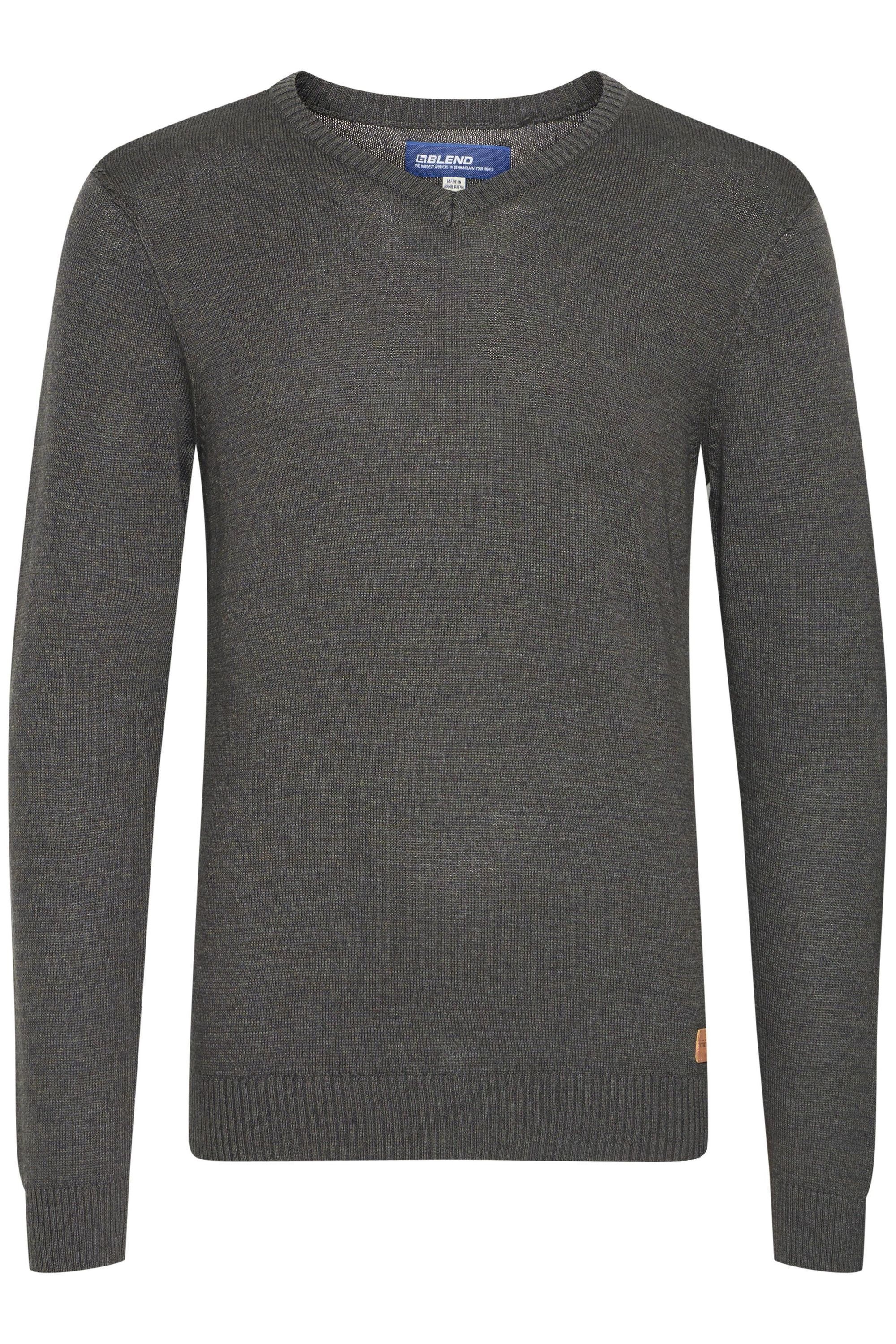 Blend Strickpullover "BHDansel" Feinstrickpullover mit V-Ausschnitt günstig online kaufen