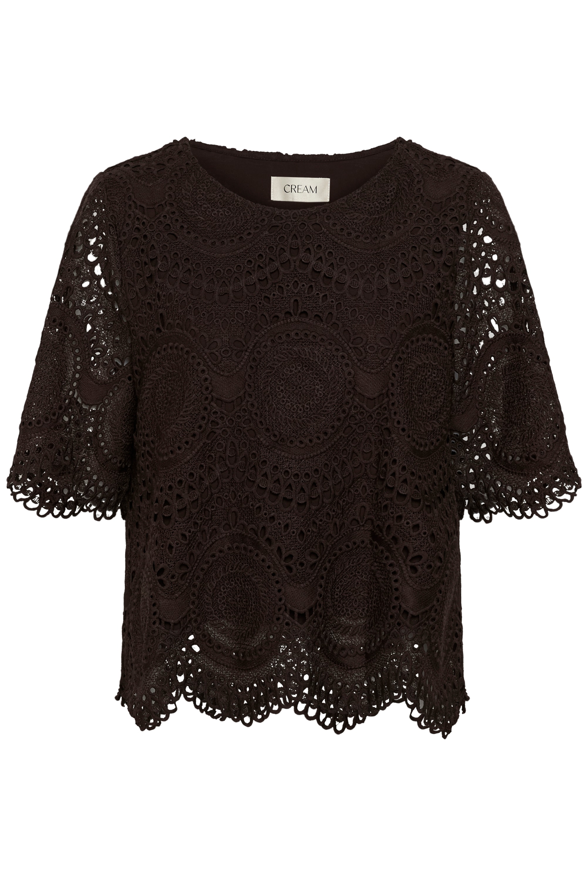 Cream Kurzarmbluse "Damen Kurzarm-Bluse CRBaja"