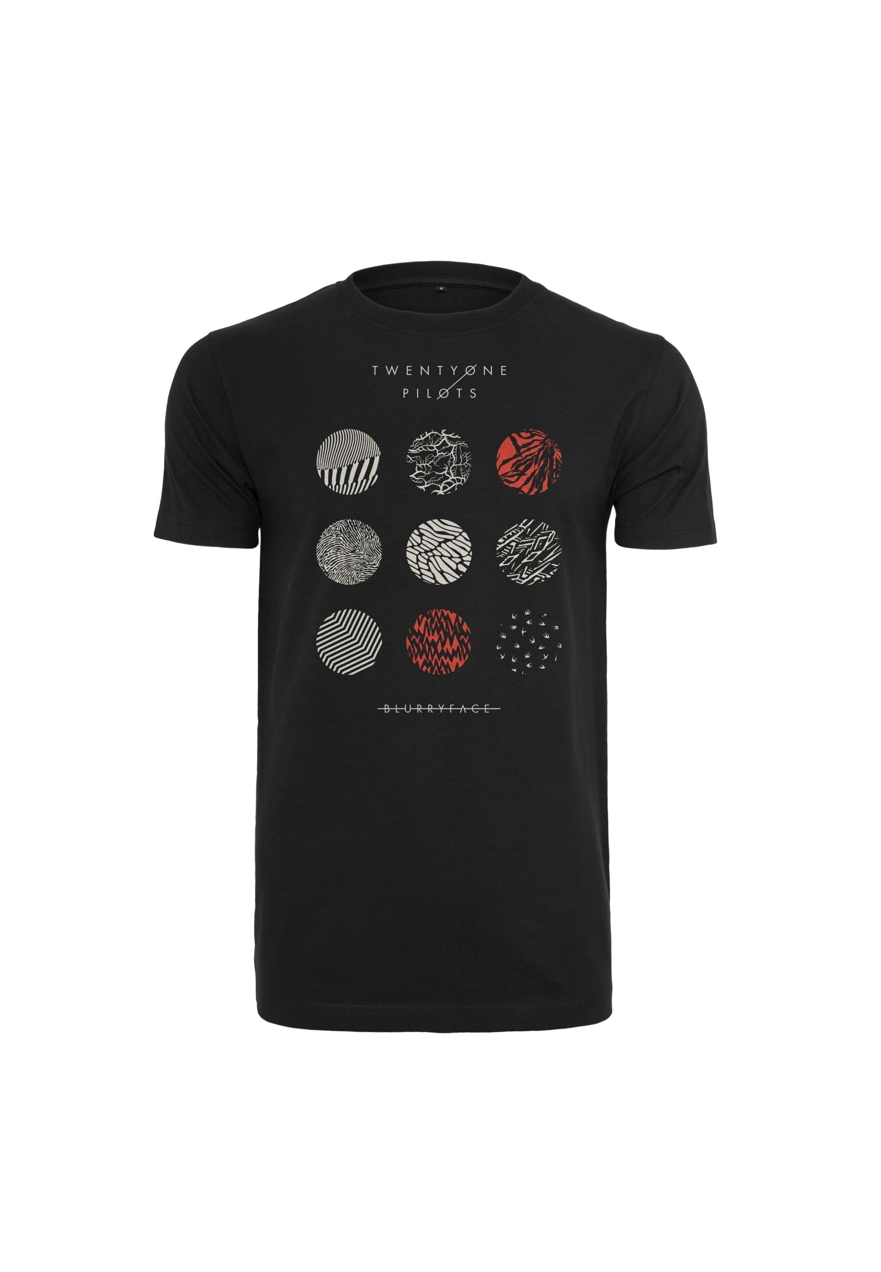 Merchcode T-Shirt "Merchcode Herren Twenty One Pilots Pattern Circles Tee" günstig online kaufen