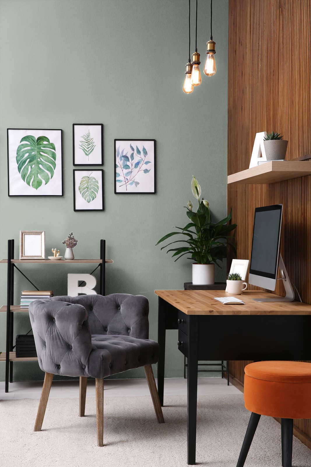 A.S. Création Wandfarbe »Premium Innenwandfarbe PURO Tuchmatt sage green« ideal für Wohnzimmer, Schlafzimmer, Flur und Küche, Farbwelt Grün