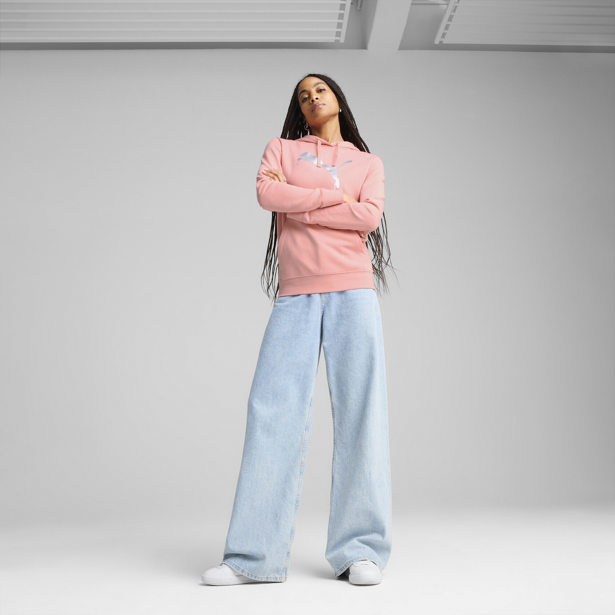 PUMA Hoodie »ESS METALLIC Hoodie Damen«