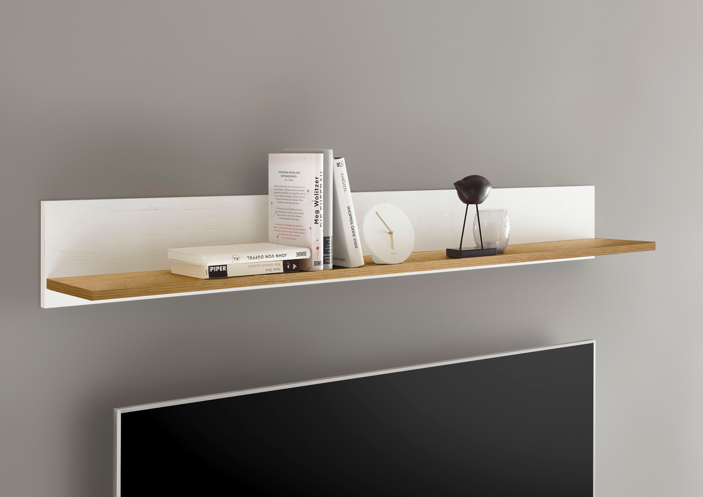 Home affaire Wandboard "Orlando, Wandregal im Landhausstil, Wandhalter mit günstig online kaufen