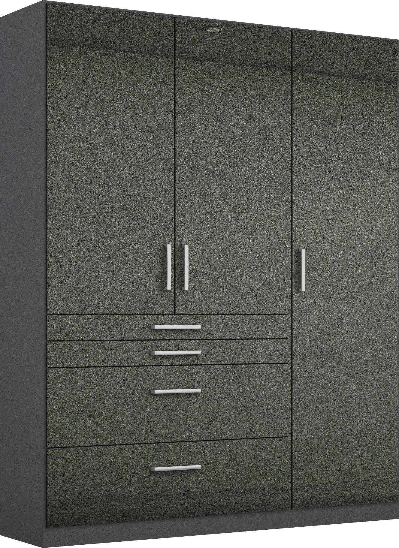 rauch Schrank-Set »Kleiderschrank Schrank Garderobe Garderobenschrank Eckschrank HOMBURG«, viel Stauraum, oberer Schubkasten mit Einteilung MADE IN GERMANY