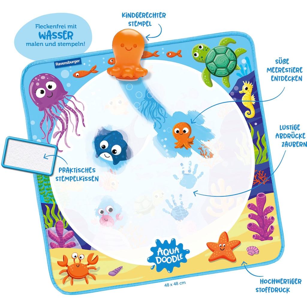 Ravensburger Kreativset »ministeps®, Aqua Doodle®, Magic Ocean«