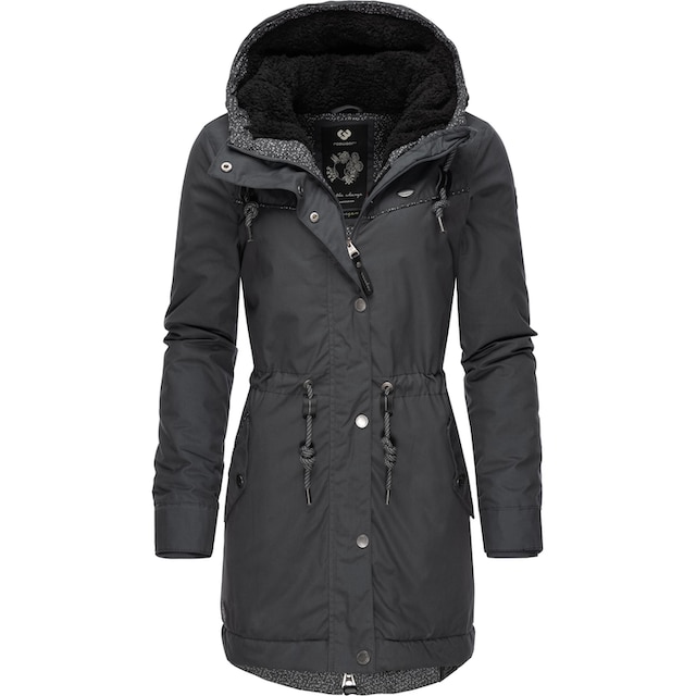 Ragwear Winterjacke »Canny II Intl.«, mit Kapuze, Warm gefütterter Damen  Parka mit Kapuze für bestellen | BAUR